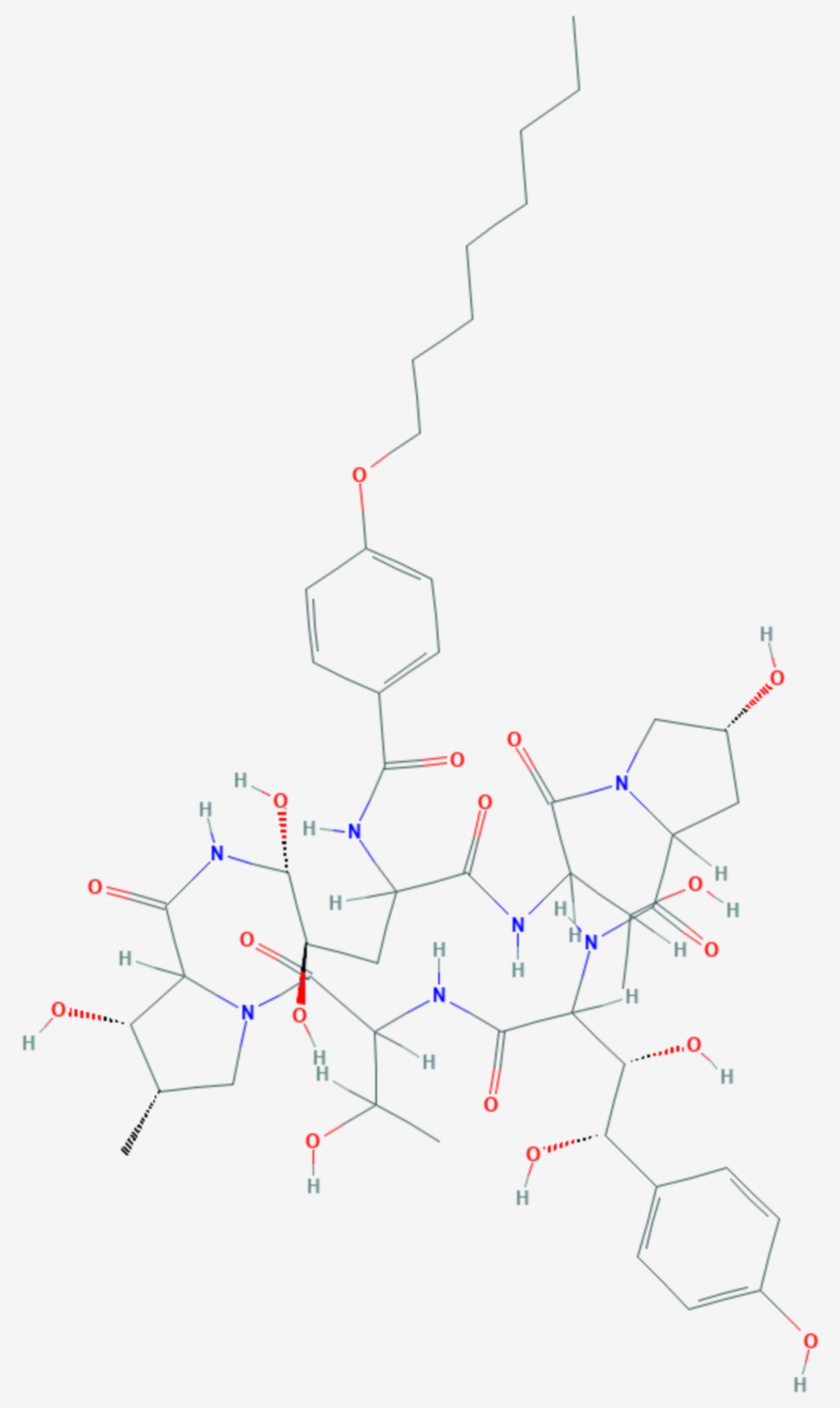 Cilofungin (Strukturformel)