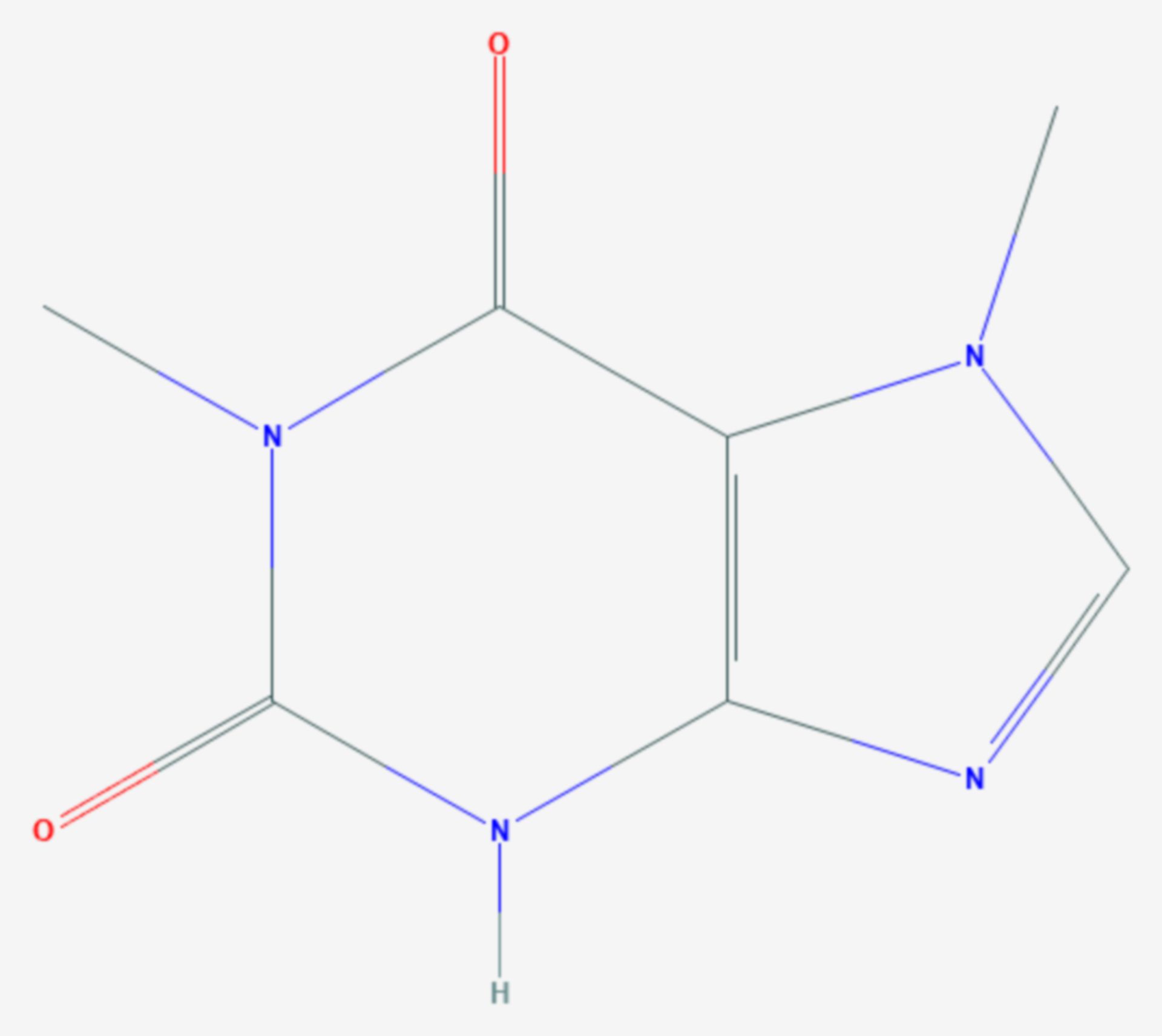 Paraxanthin (Strukturformel)