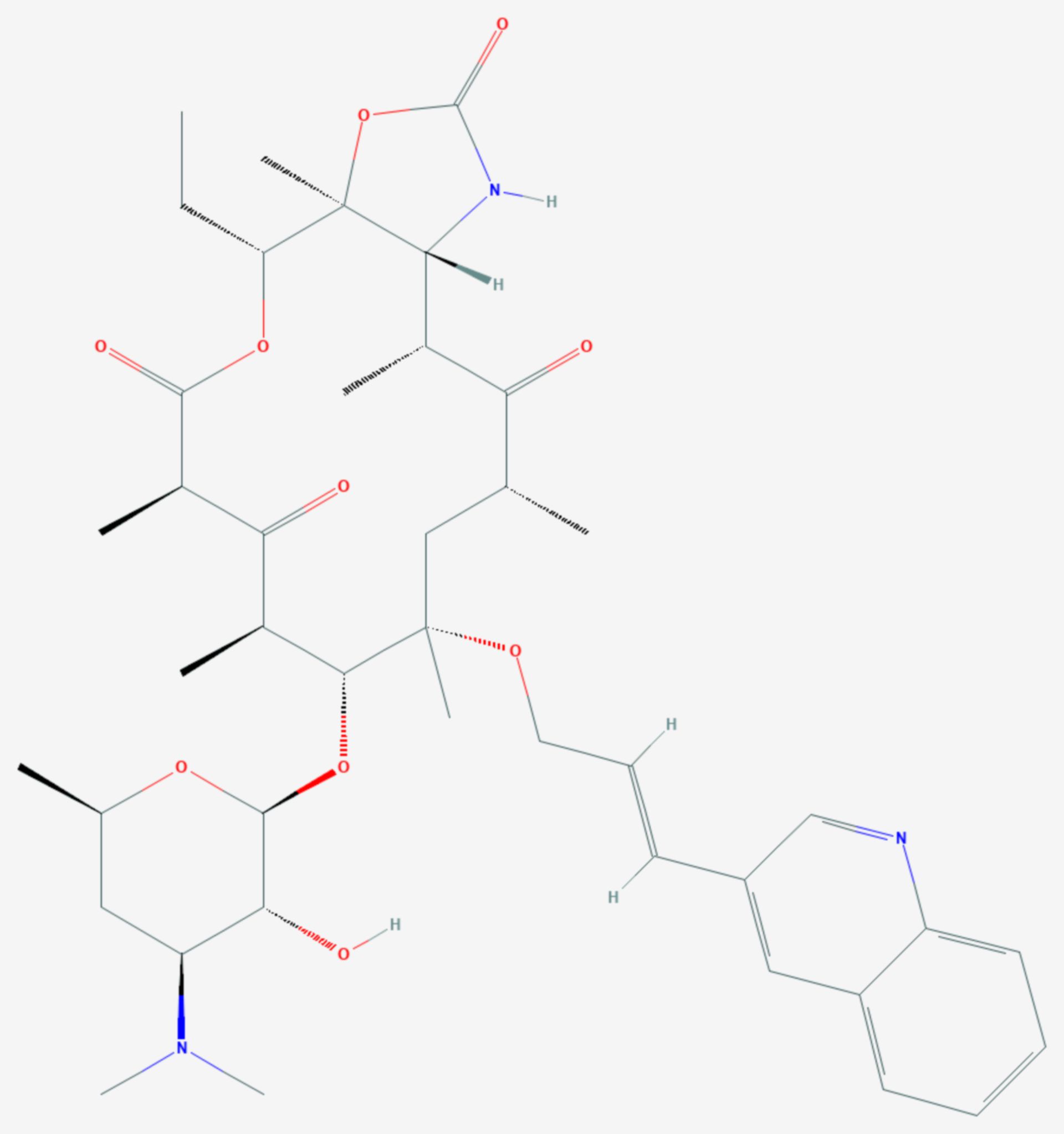 Cethromycin (Strukturformel)