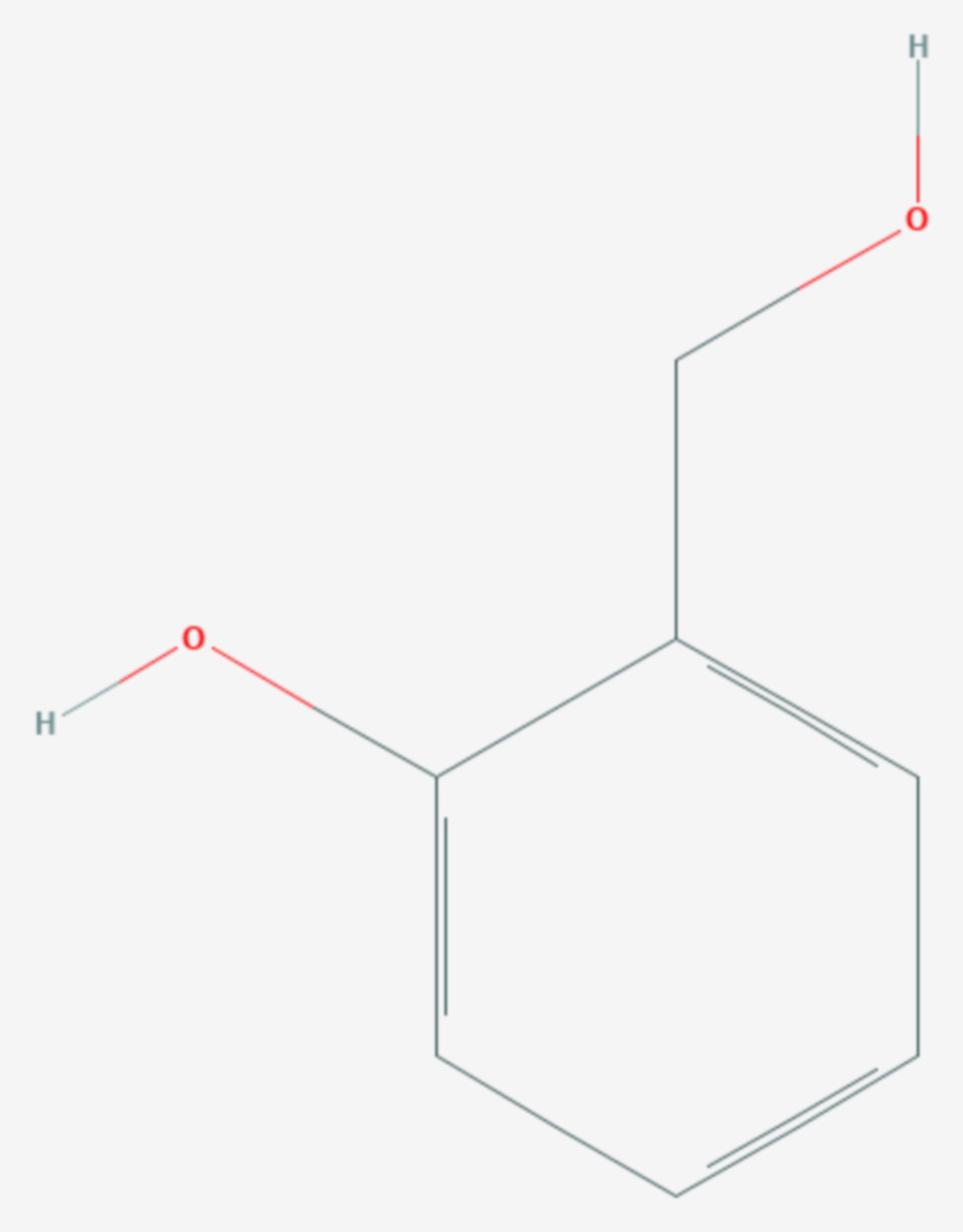 Salicylalkohol (Strukturformel)