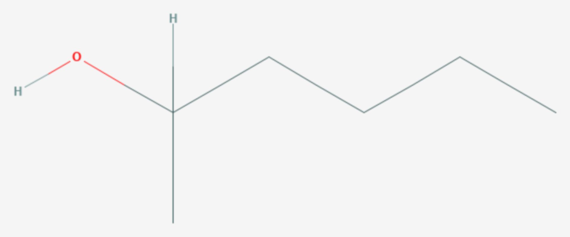 2-Hexanol (Strukturformel)