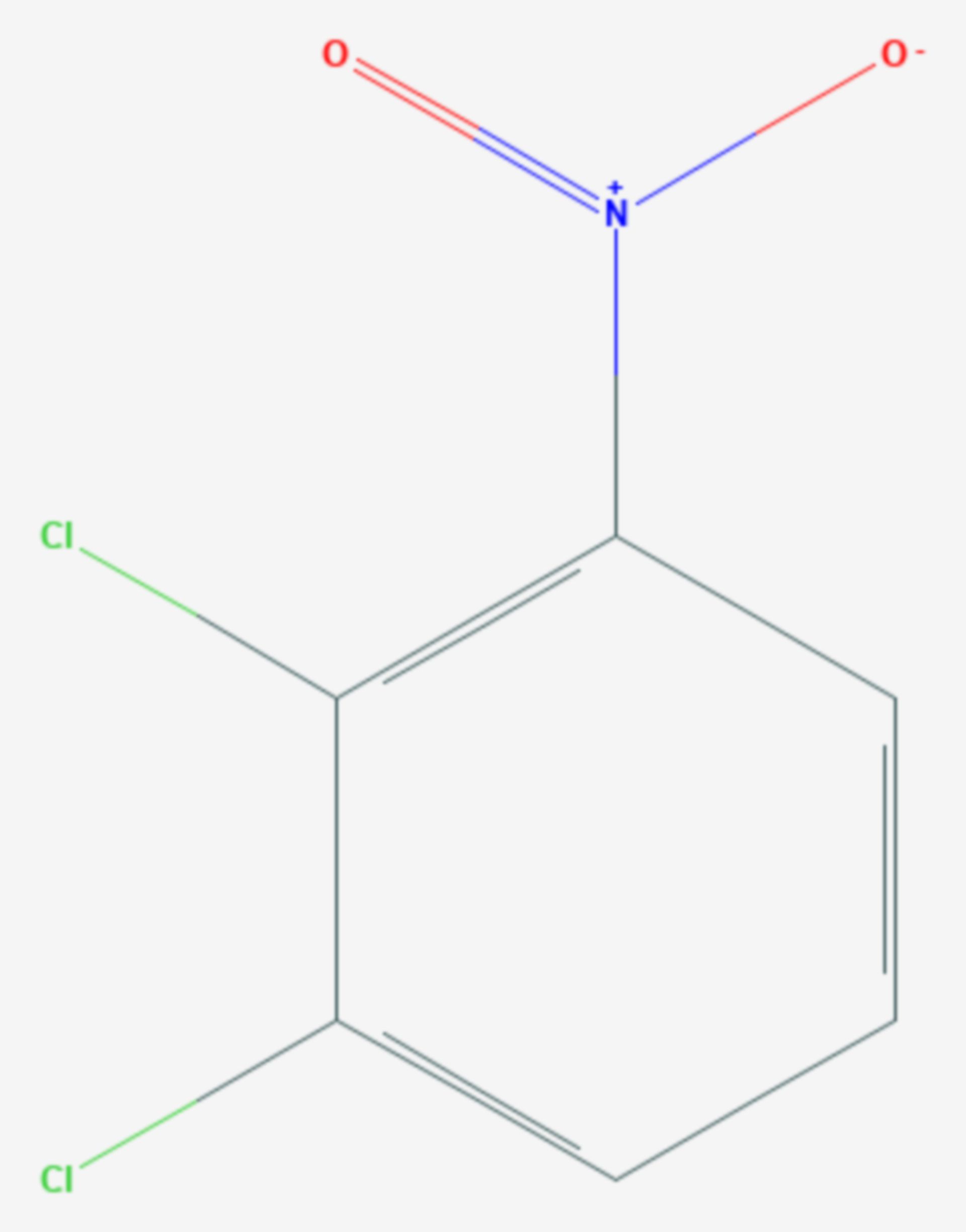 1,2-Dichlor-3-nitrobenzol (Strukturformel)