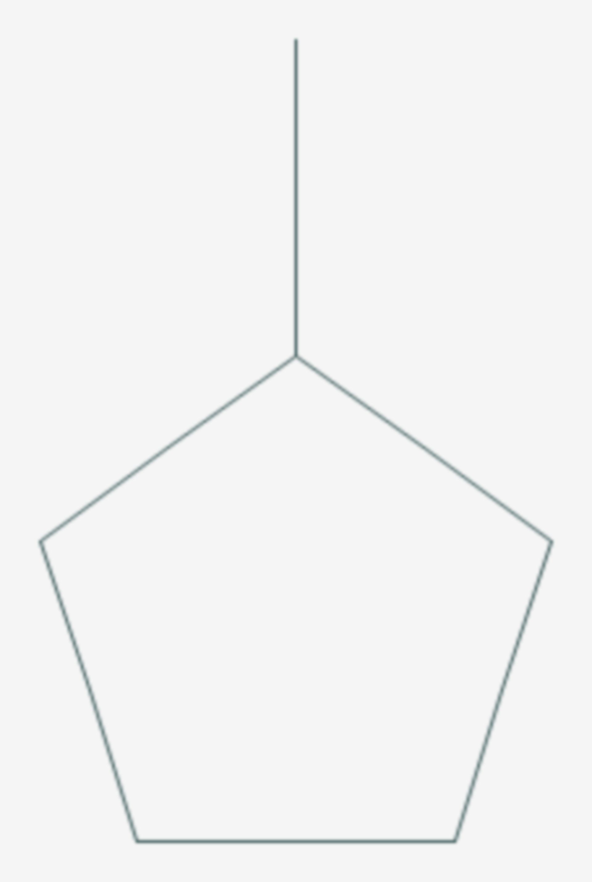 Methylcyclopentan (Strukturformel)