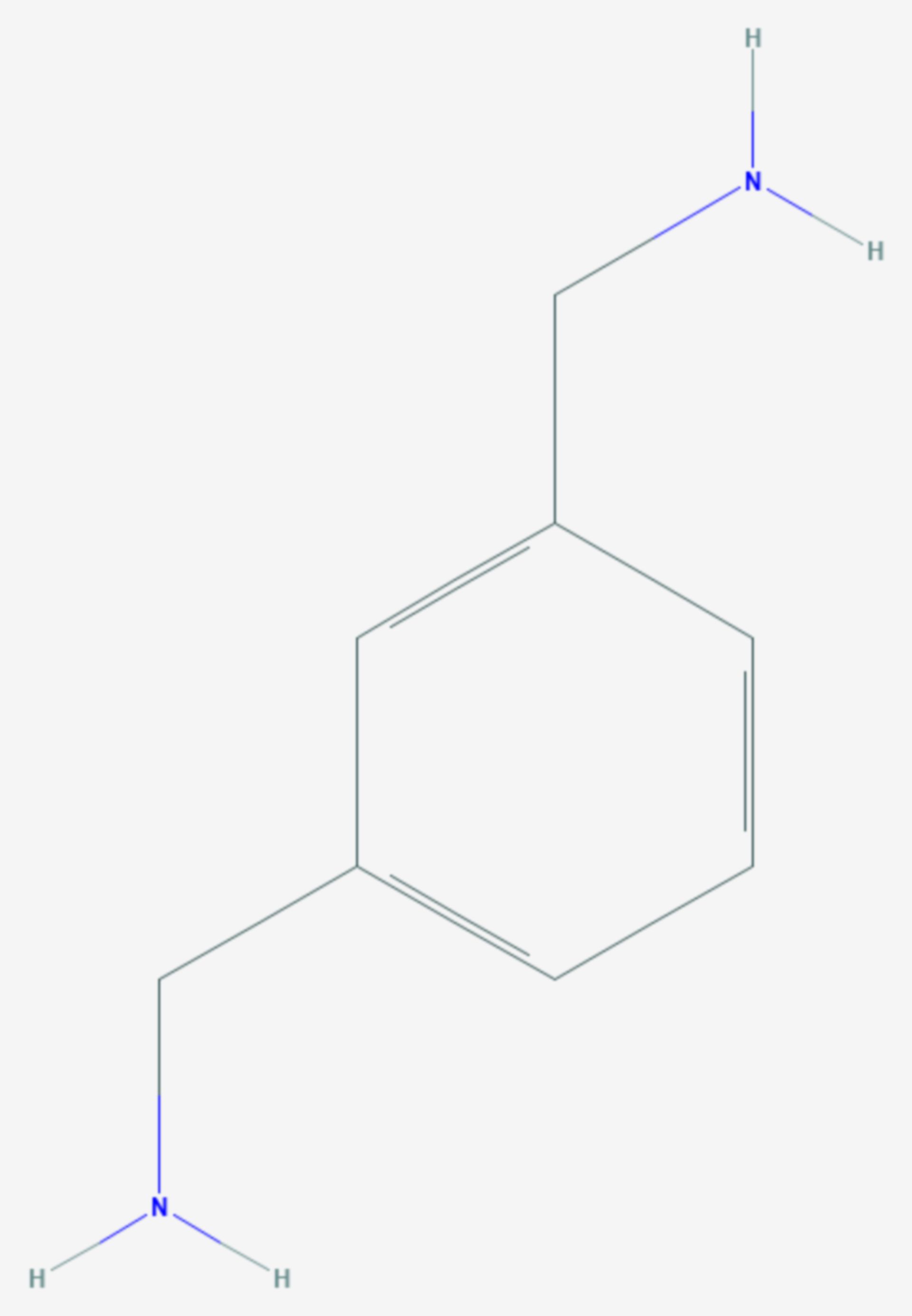 M-Xylylendiamin (Strukturformel)