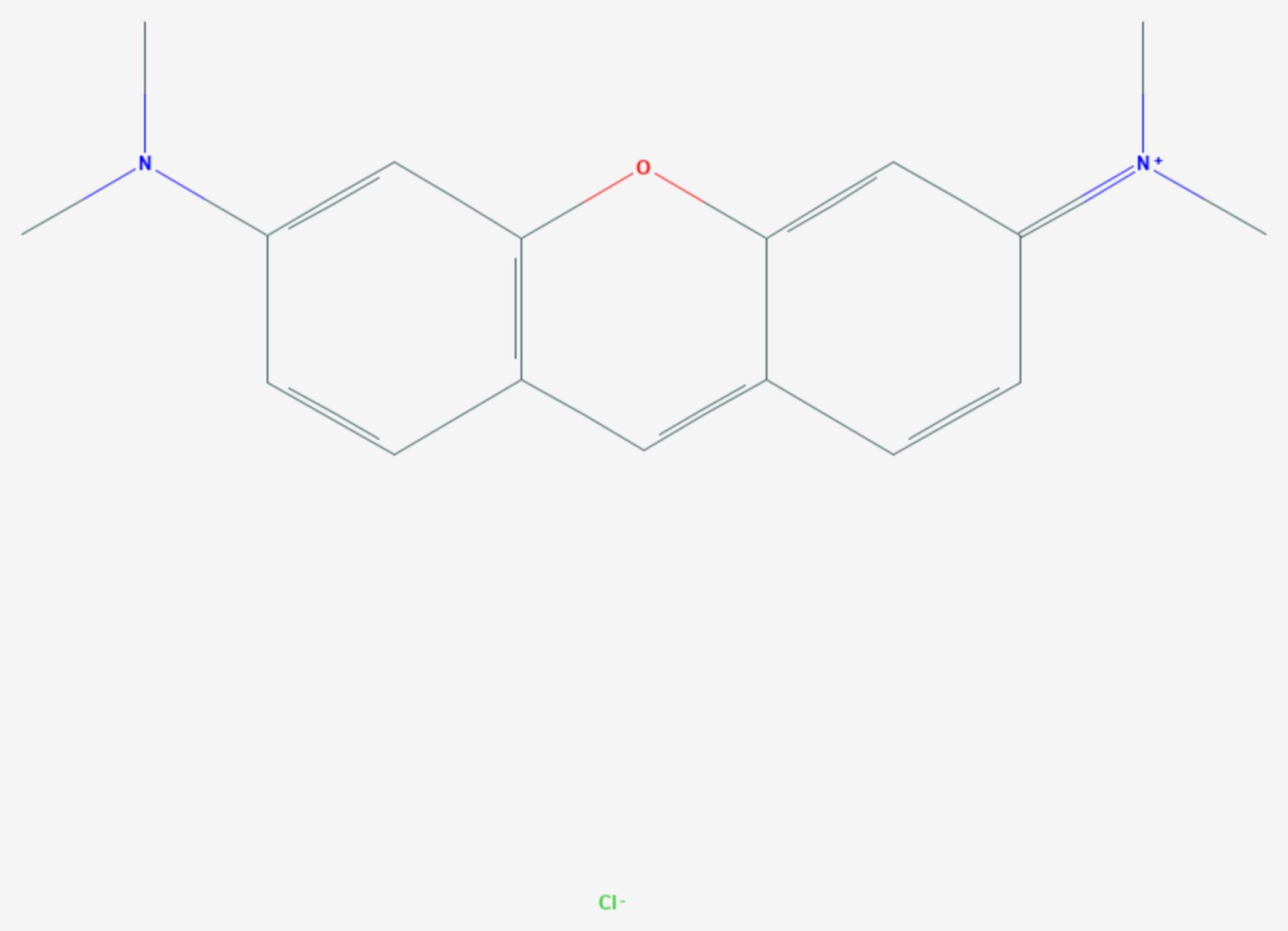 Pyronin G (Strukturformel)