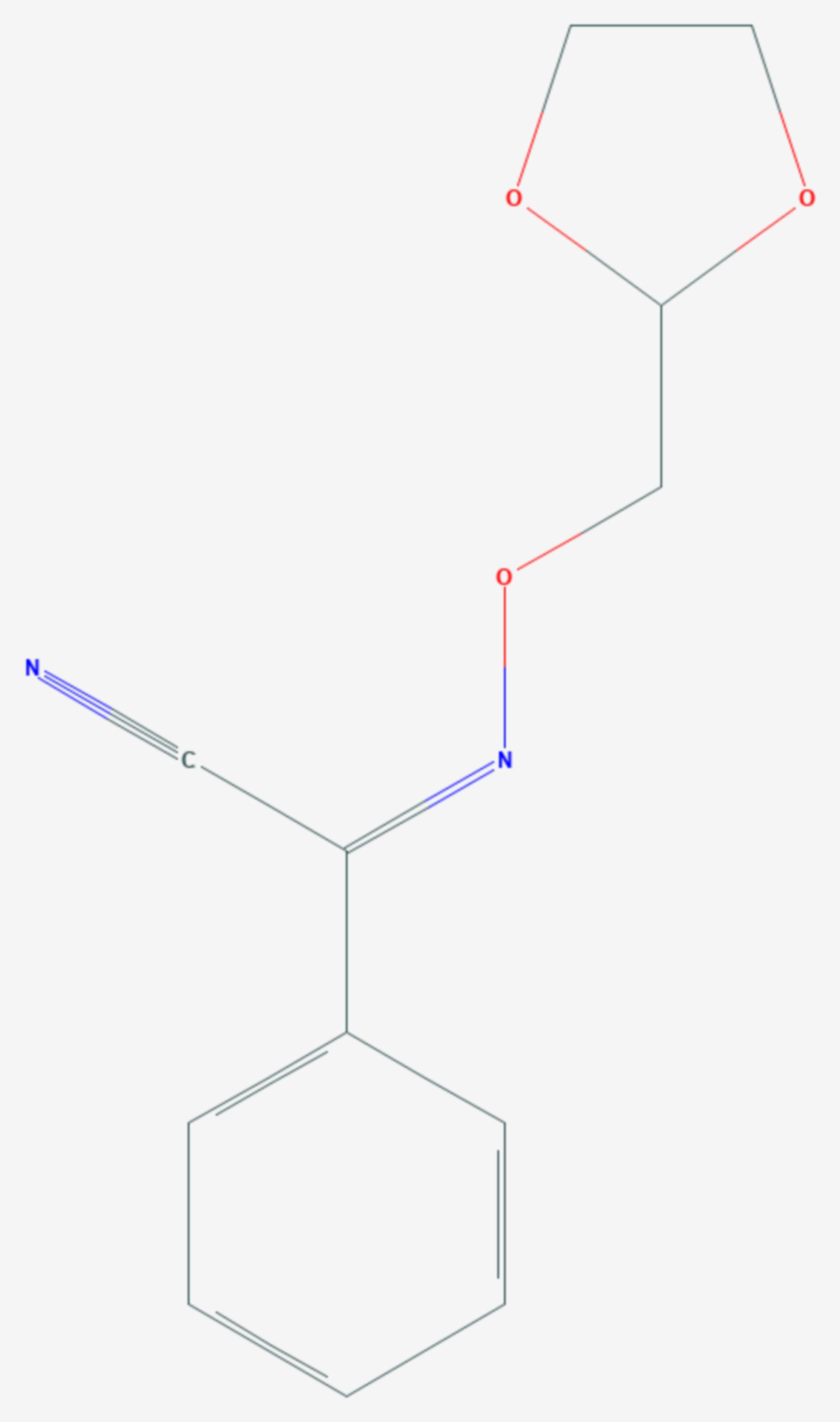 Oxabetrinil (Strukturformel)