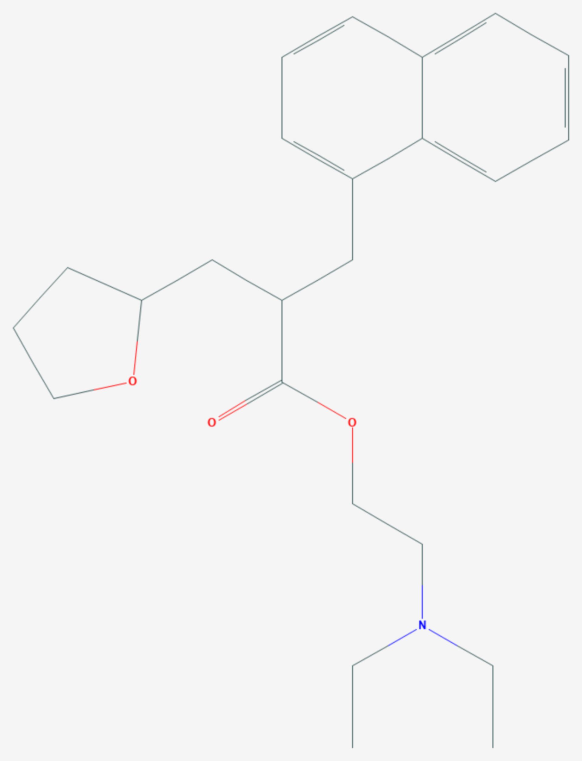 Naftidrofuryl (Strukturformel)
