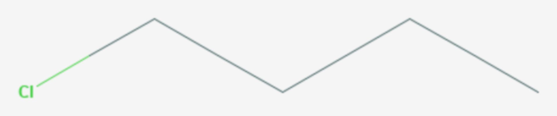 1-Chlorbutan (Strukturformel)