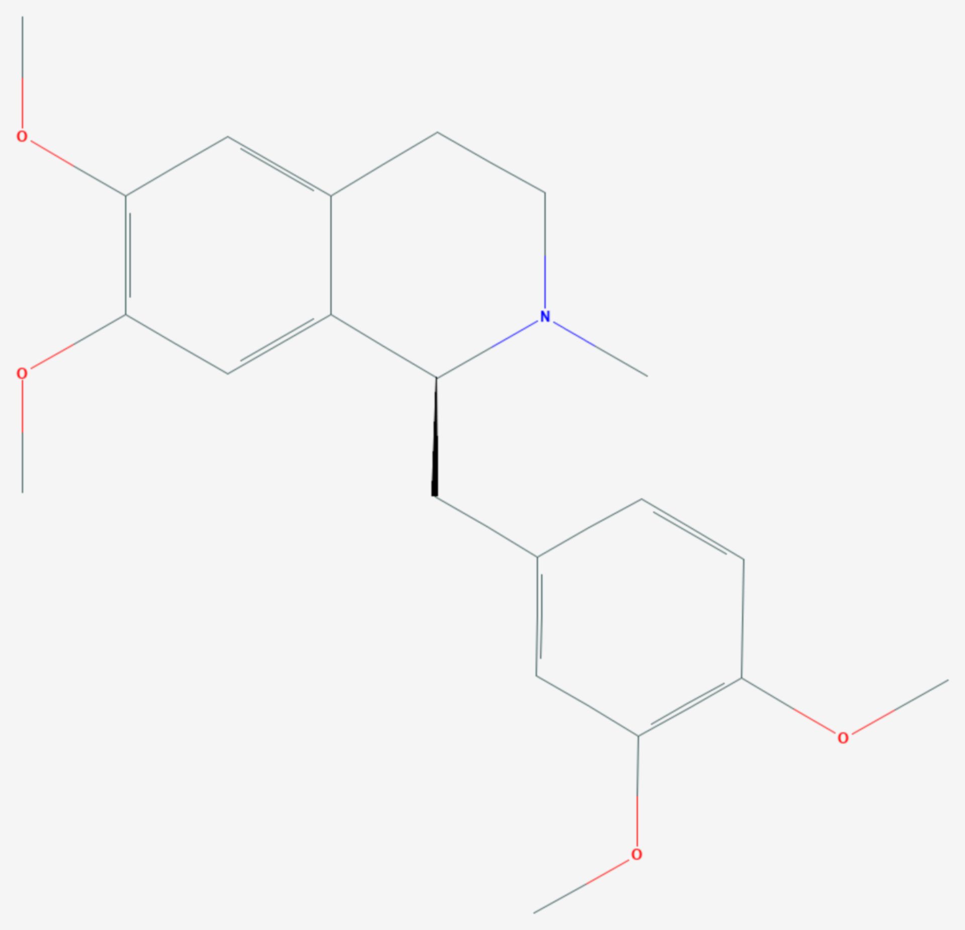 Laudanosin (Strukturformel)