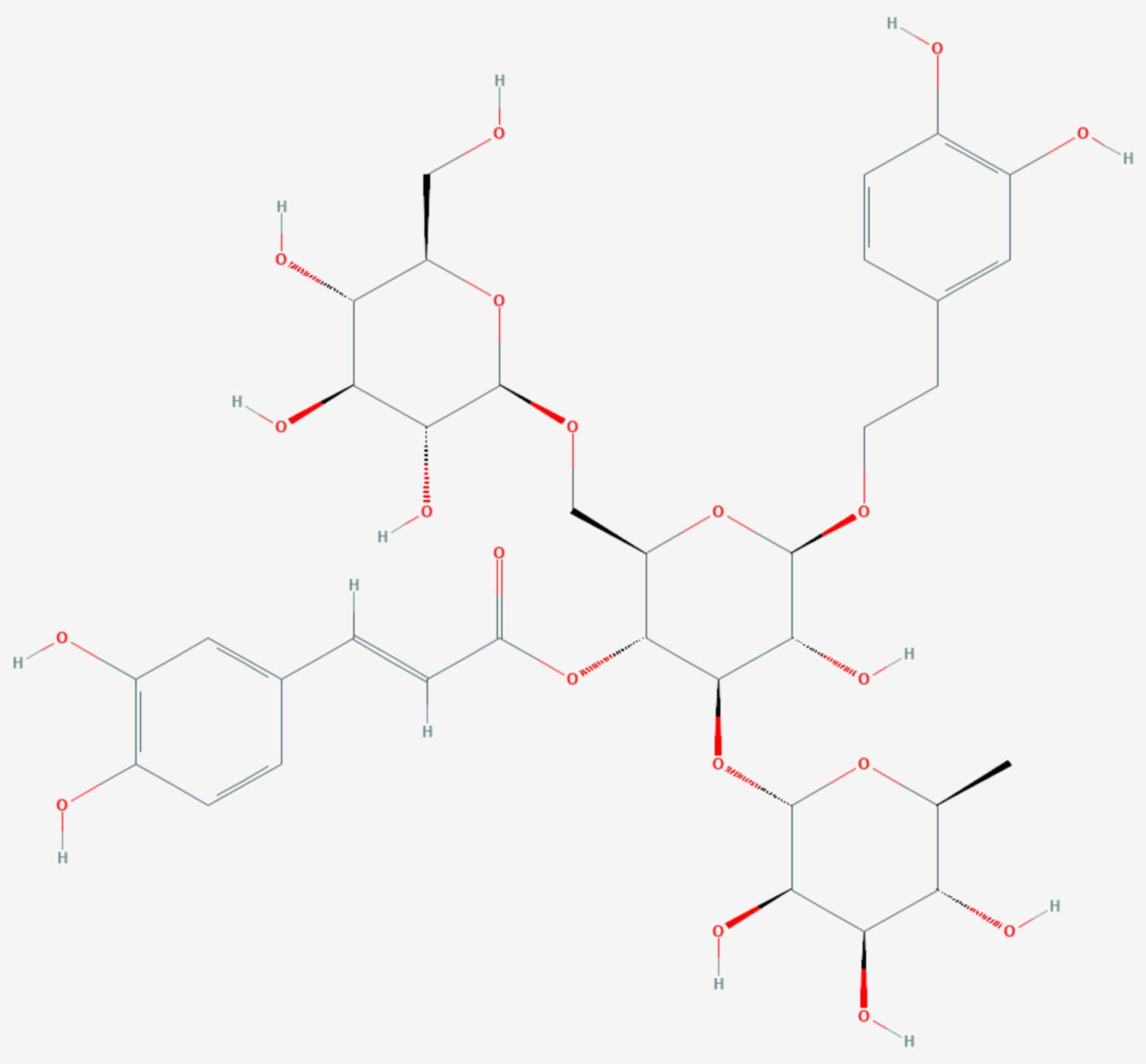 Echinacosid (Strukturformel)