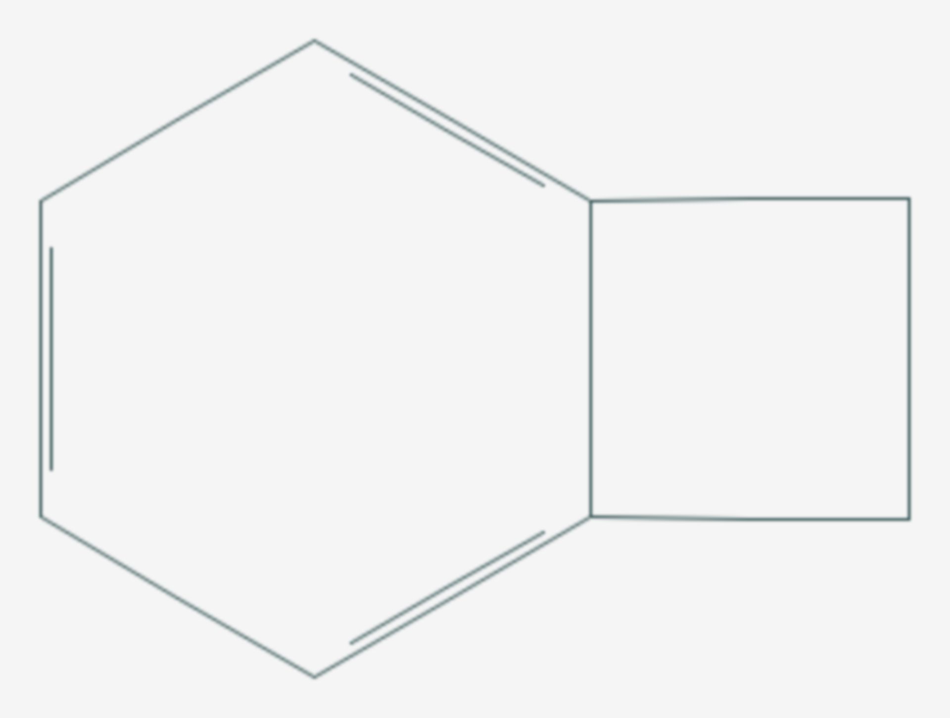 Benzocyclobuten (Strukturformel)