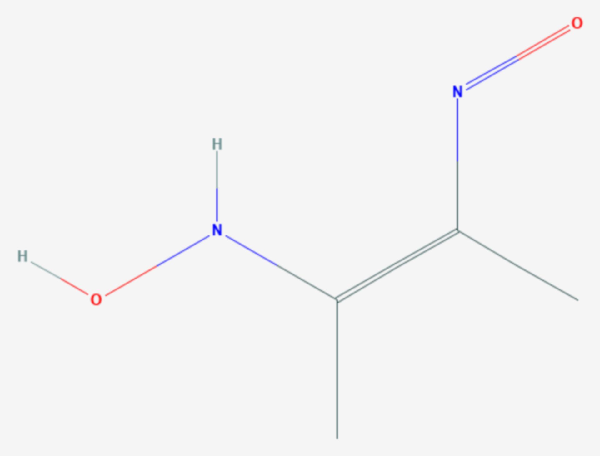 Dimethylglyoxim (Strukturformel)