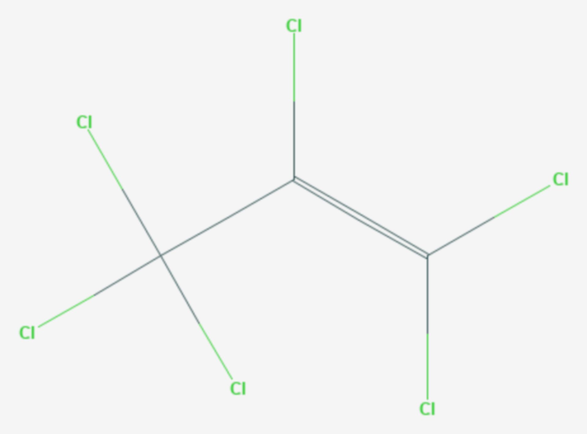 Hexachlorpropen (Strukturformel)