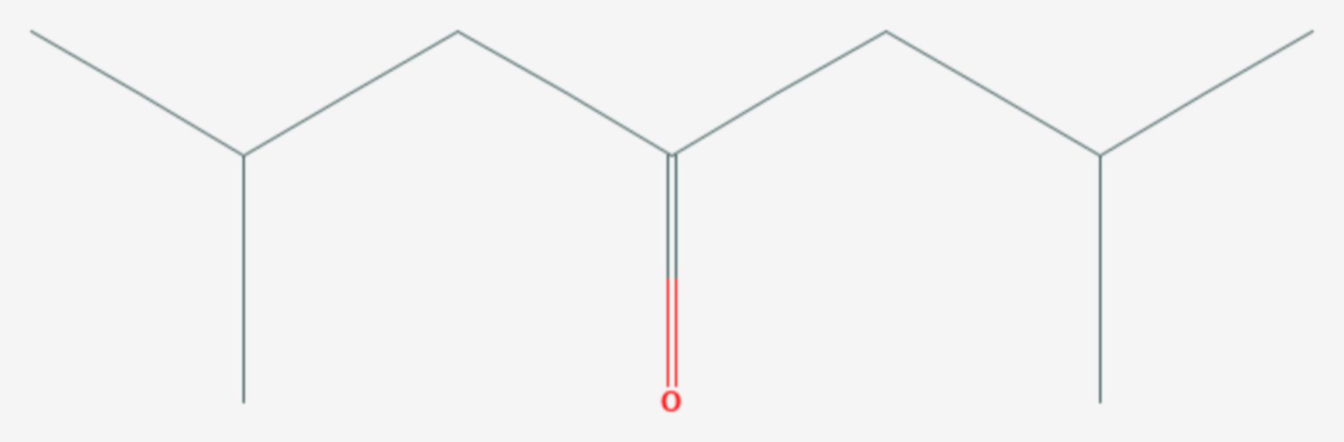 2,6-Dimethylheptan-4-on (Strukturformel)