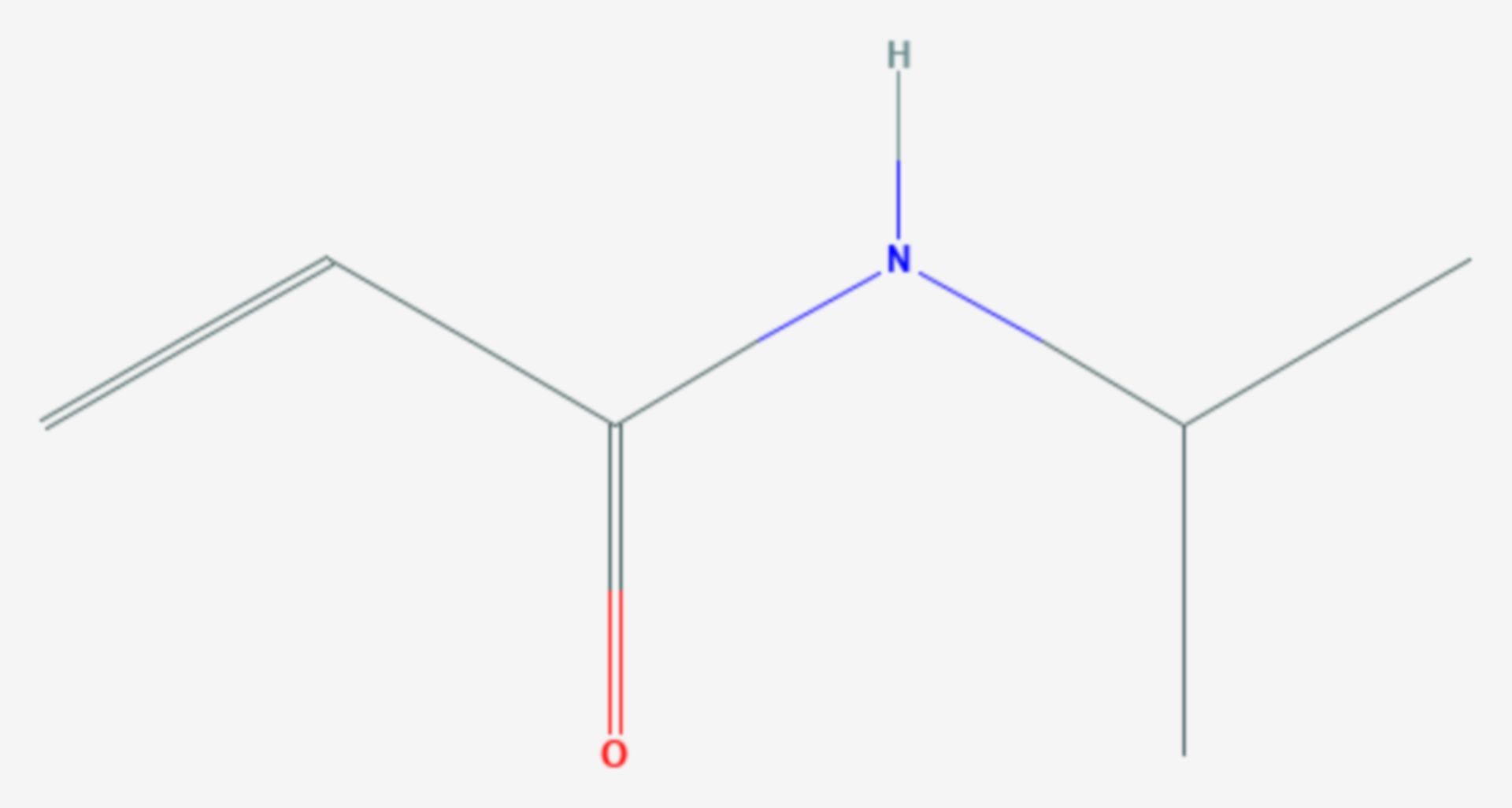 N-Isopropylacrylamid (Strukturformel)