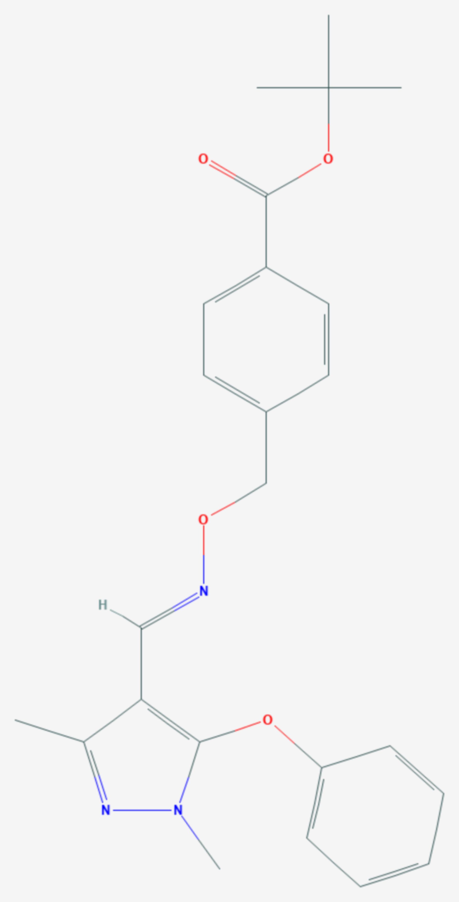 Fenpyroximat (Strukturformel)