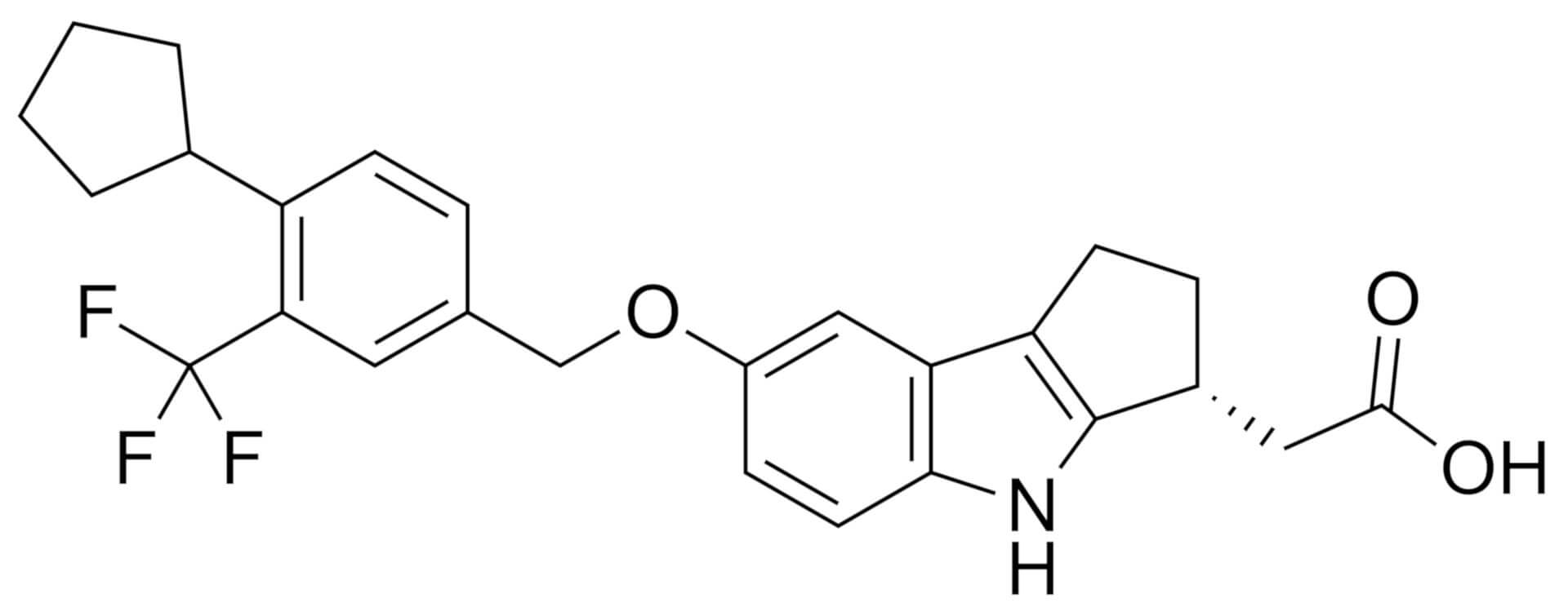 Strukturformel Etrasimod