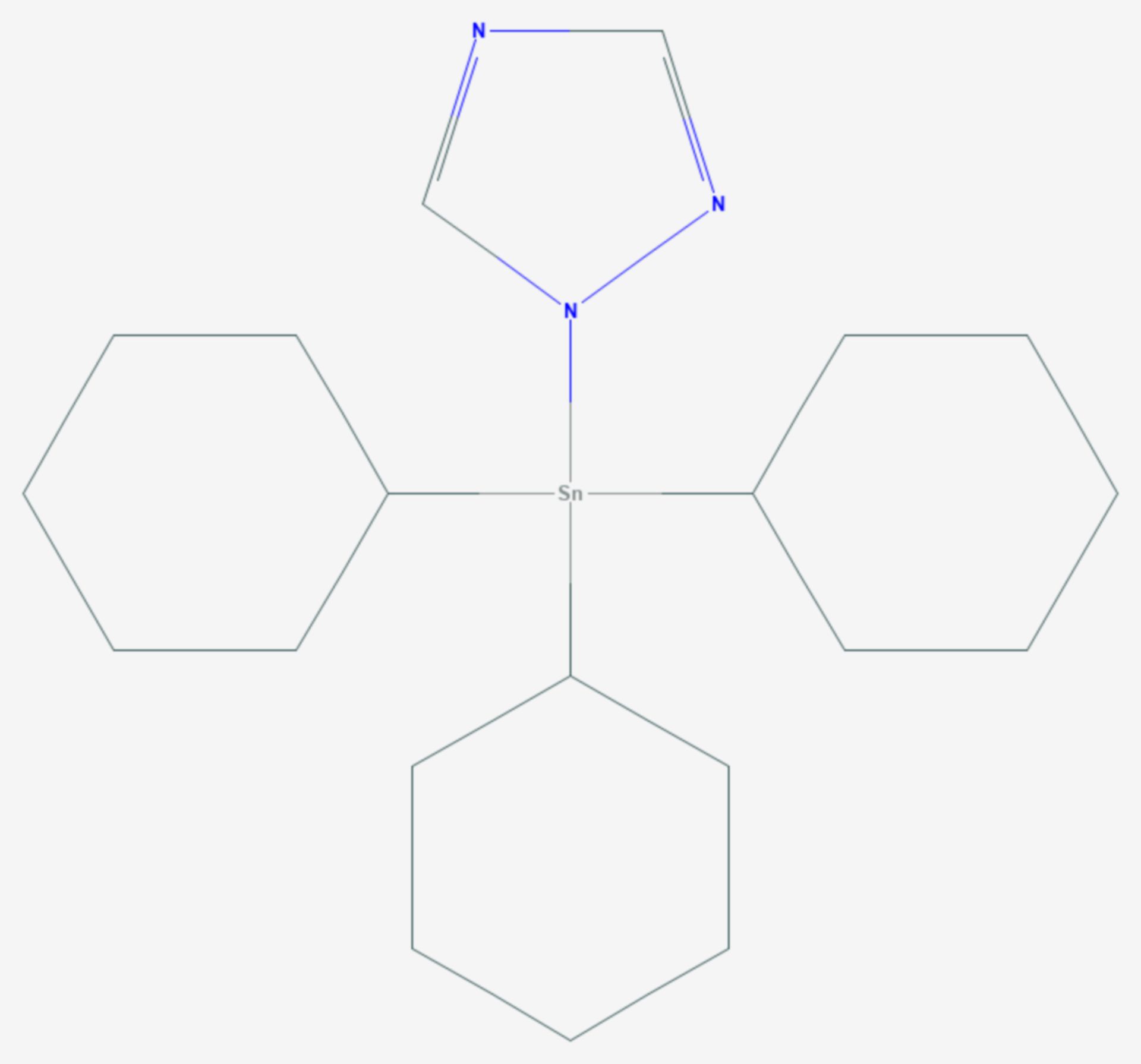 Azocyclotin (Strukturformel)