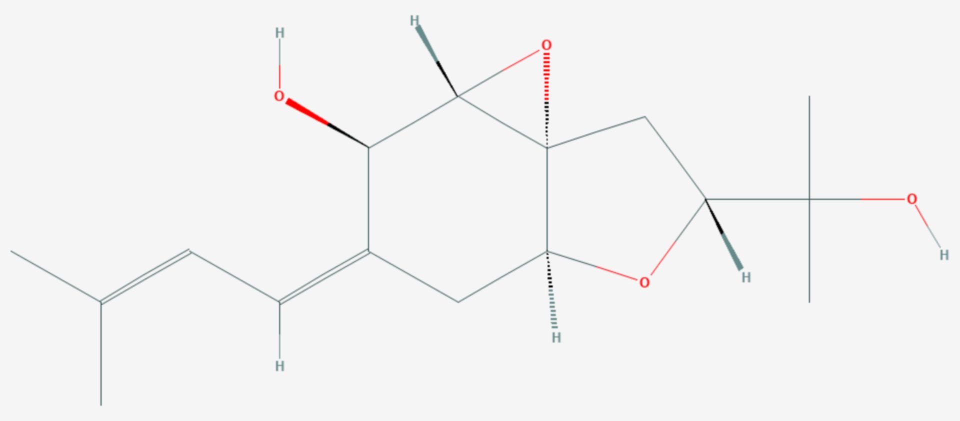 Silbertrifluormethansulfonat (Strukturformel)