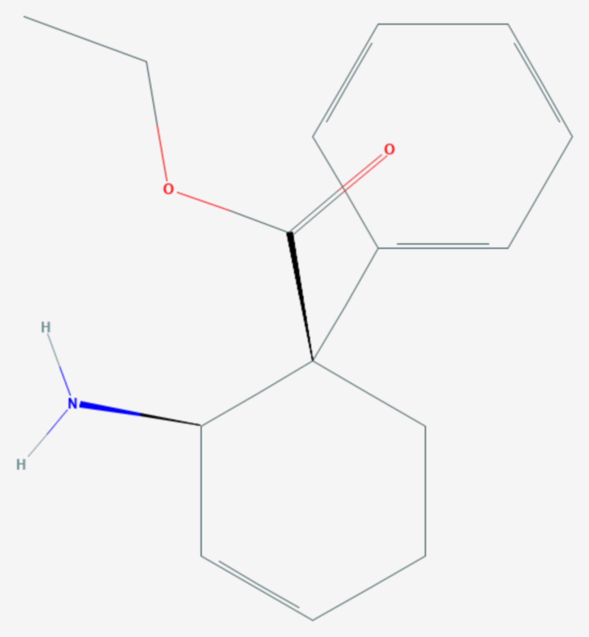 Bisnortilidin (Strukturformel)