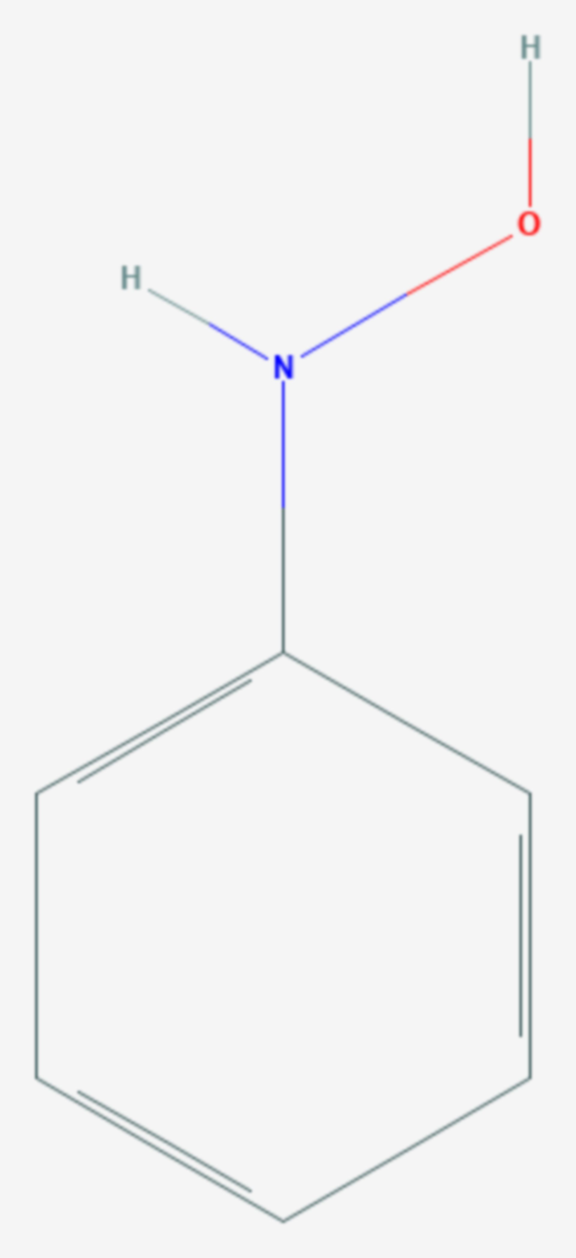 N-Phenylhydroxylamin (Strukturformel)