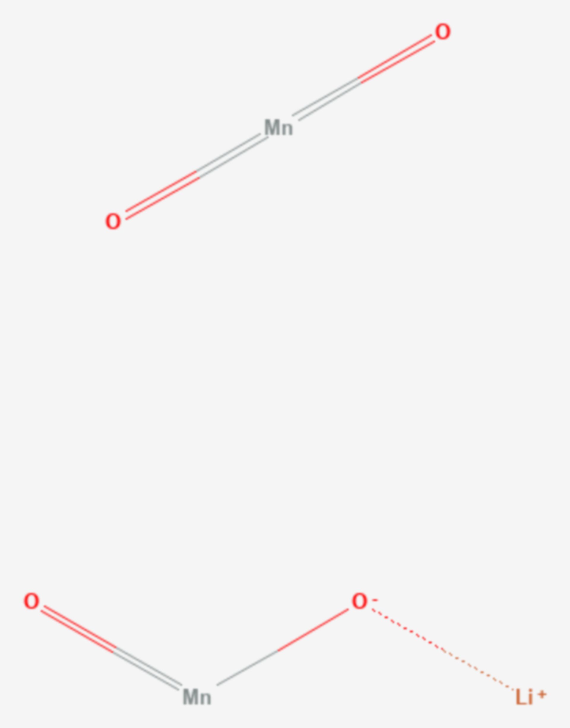 Lithiummangan(III,IV)-oxid (Strukturformel)
