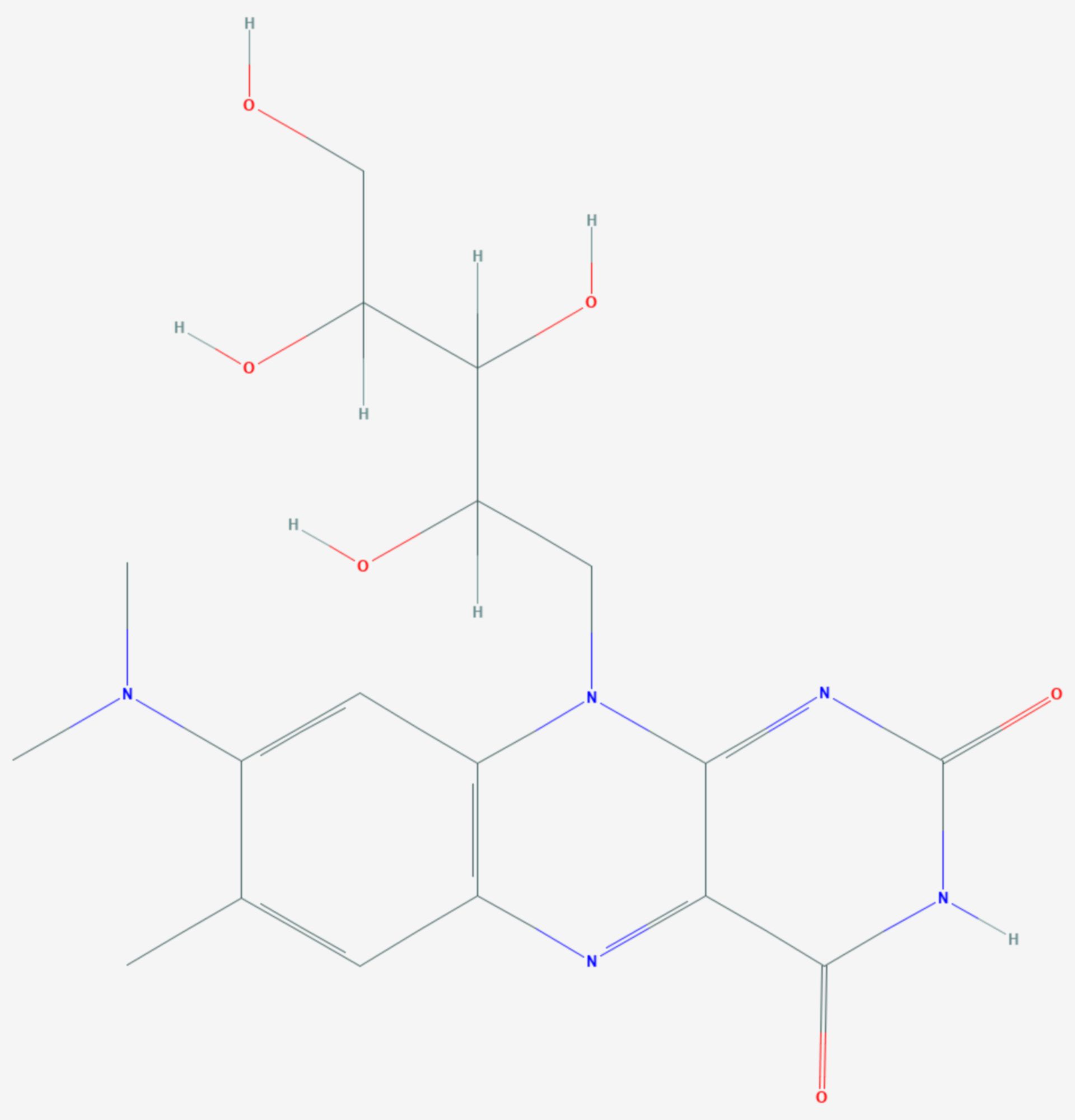 Roseoflavin (Strukturformel)