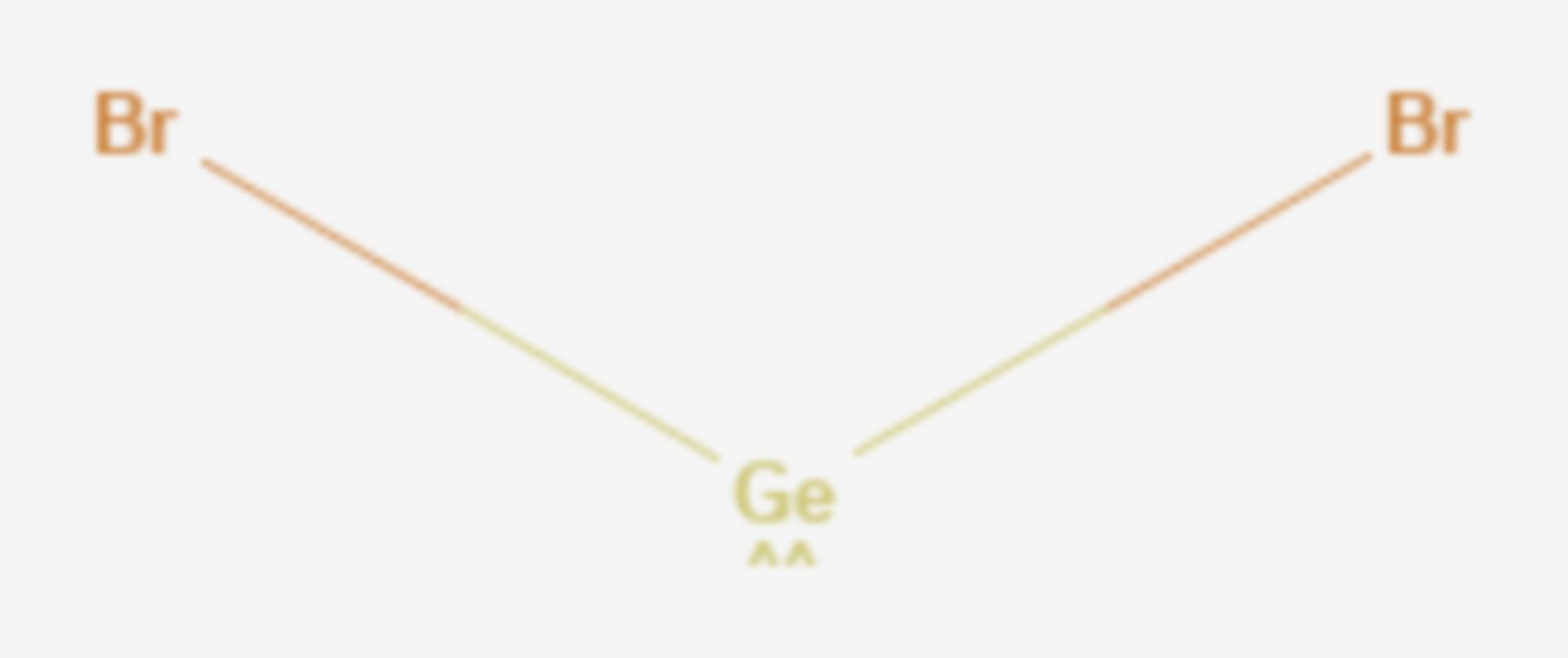 Germanium(II)-bromid (Strukturformel)