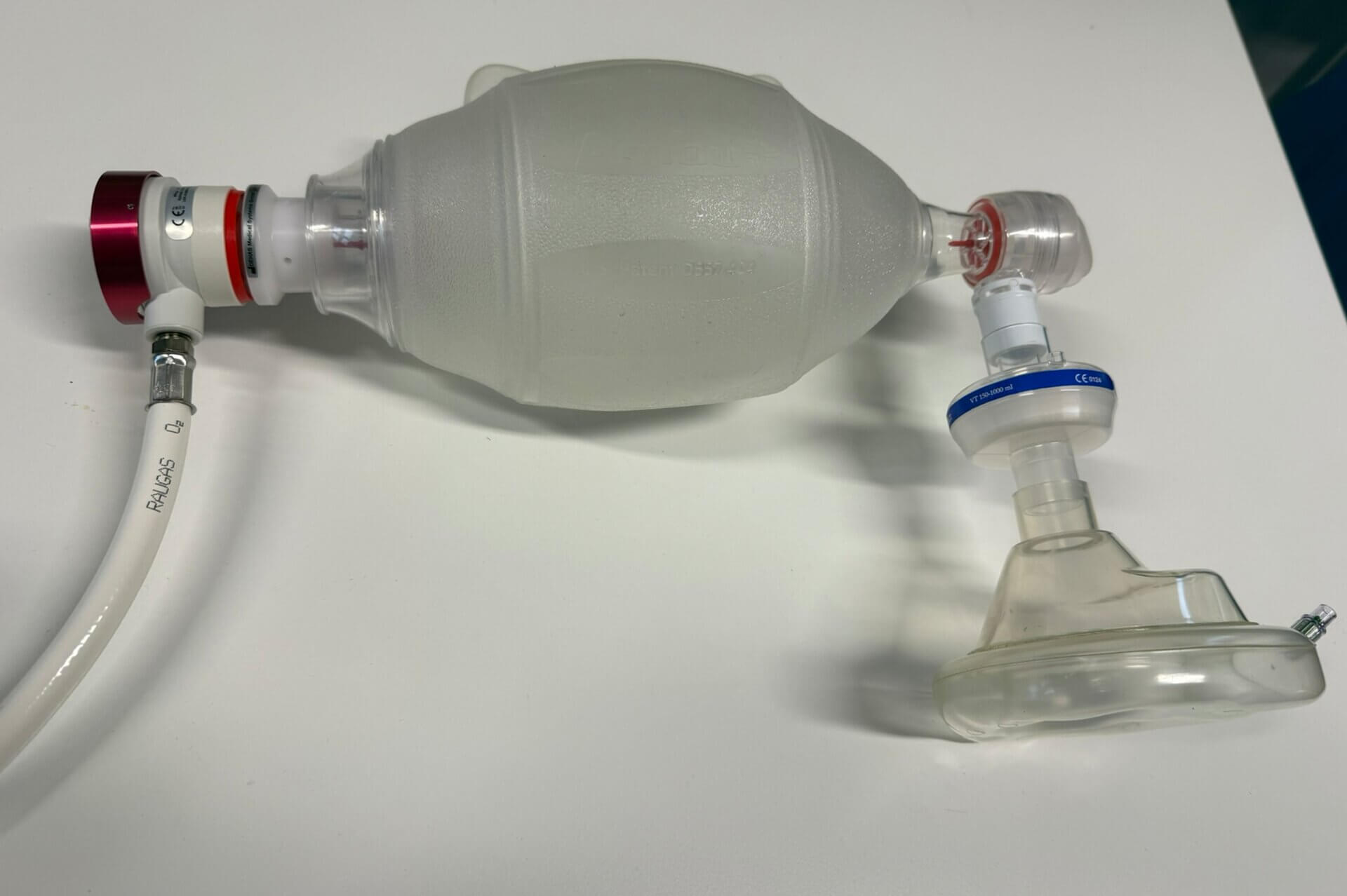 Abbildung Demand-Ventil mit Beatmungsbeutel