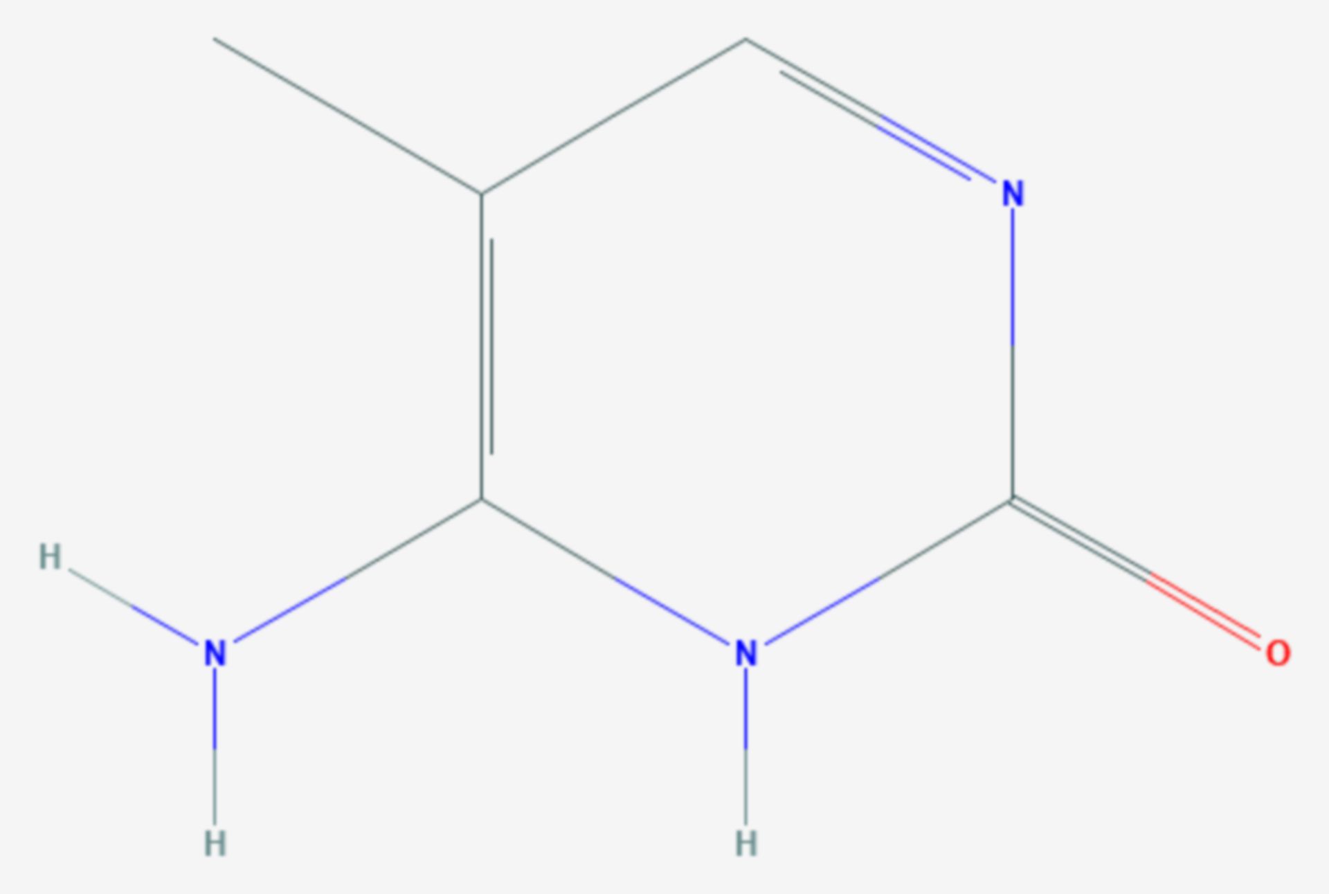 5-Methylcytosin (Strukturformel)