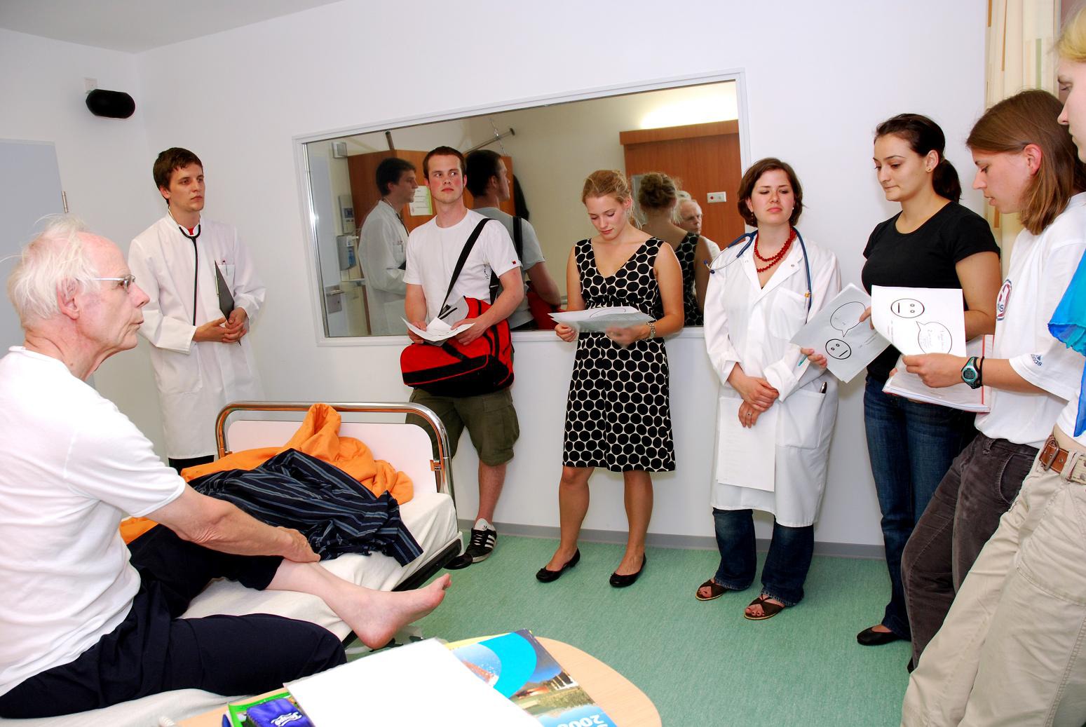 Im Patientenzimmer