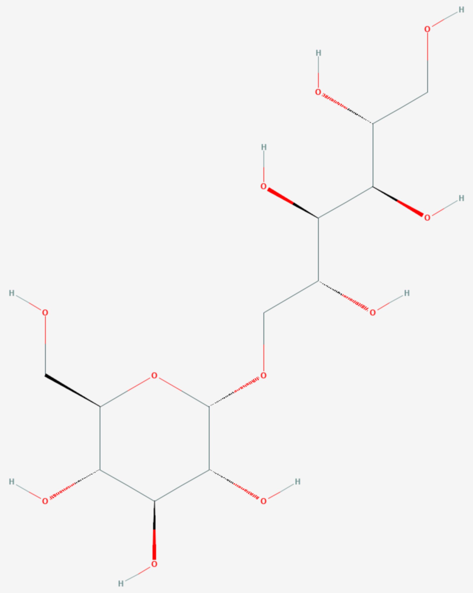 Isomalt (Strukturformel)