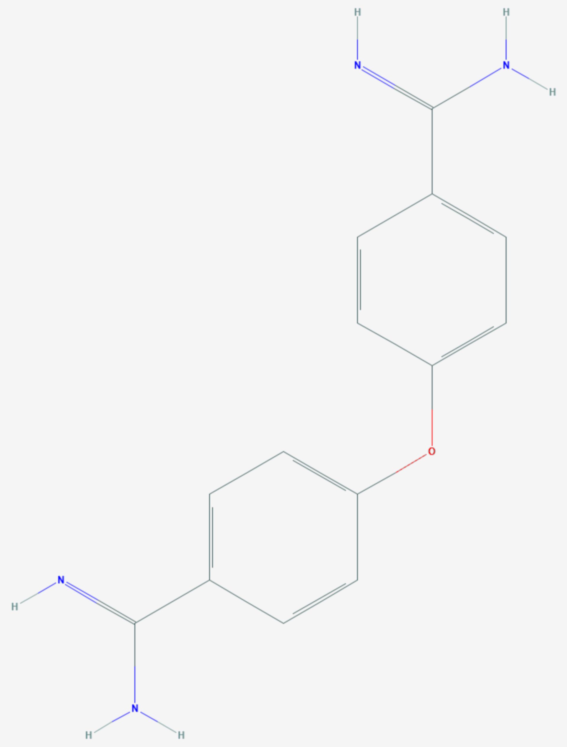 Phenamidin (Strukturformel)