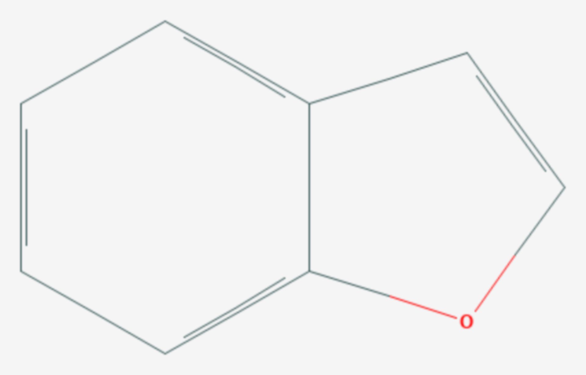 Benzofuran (Strukturformel)