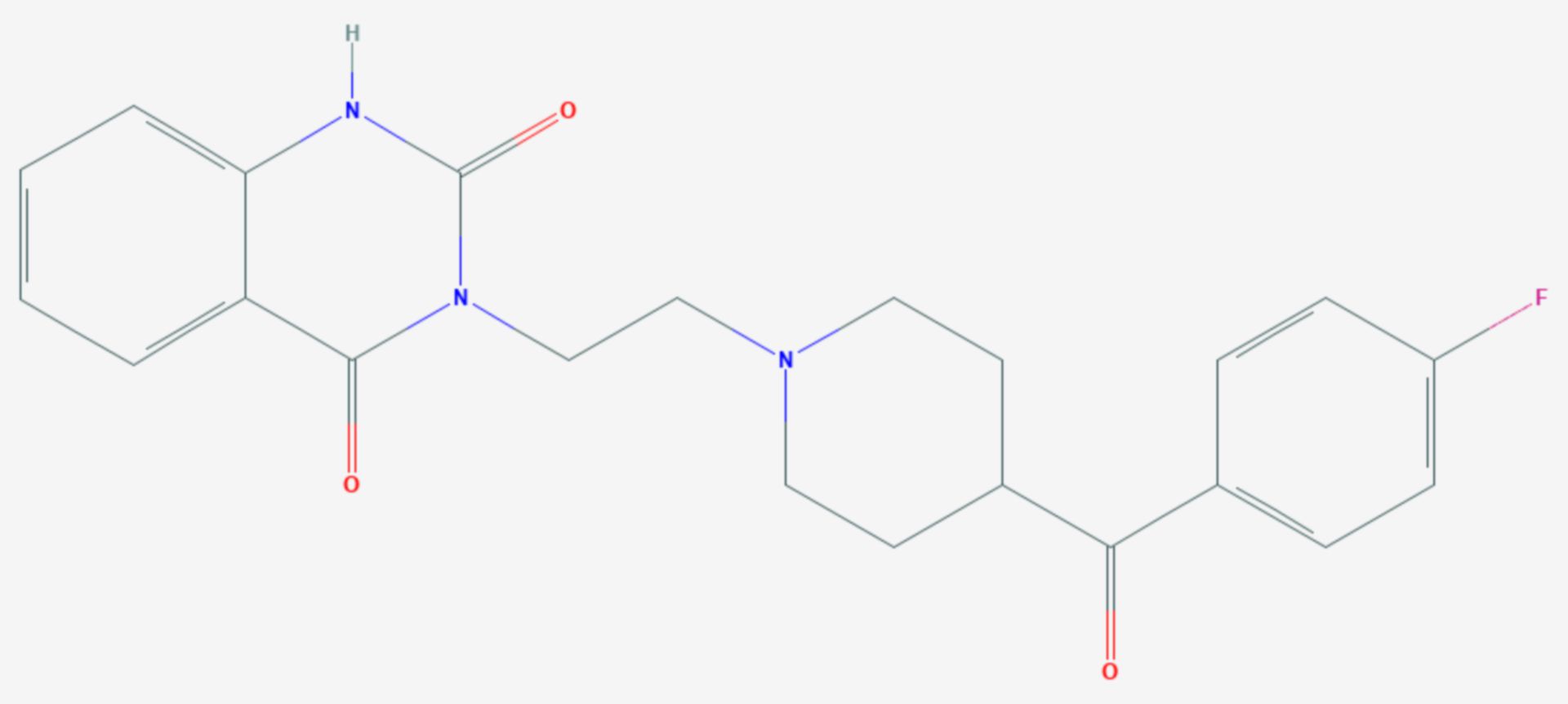 Ketanserin (Strukturformel)