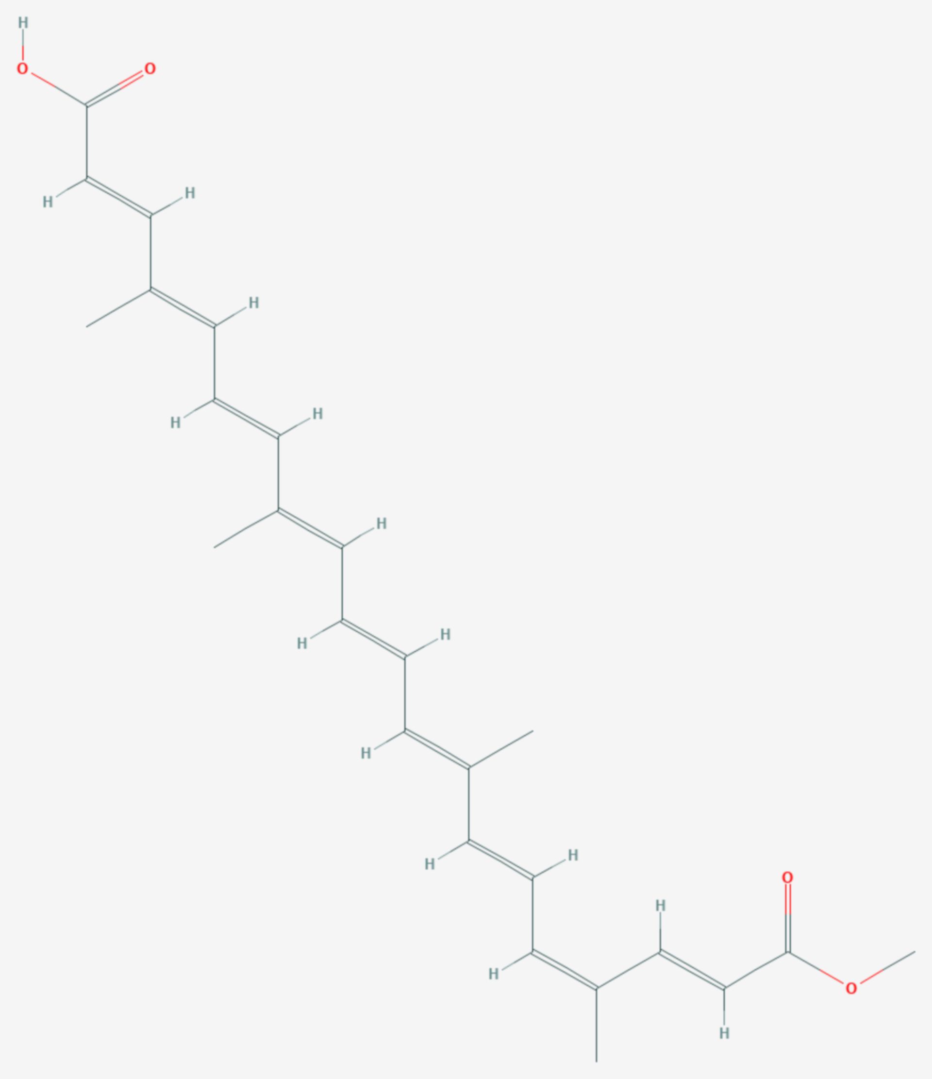 Bixin (Strukturformel)