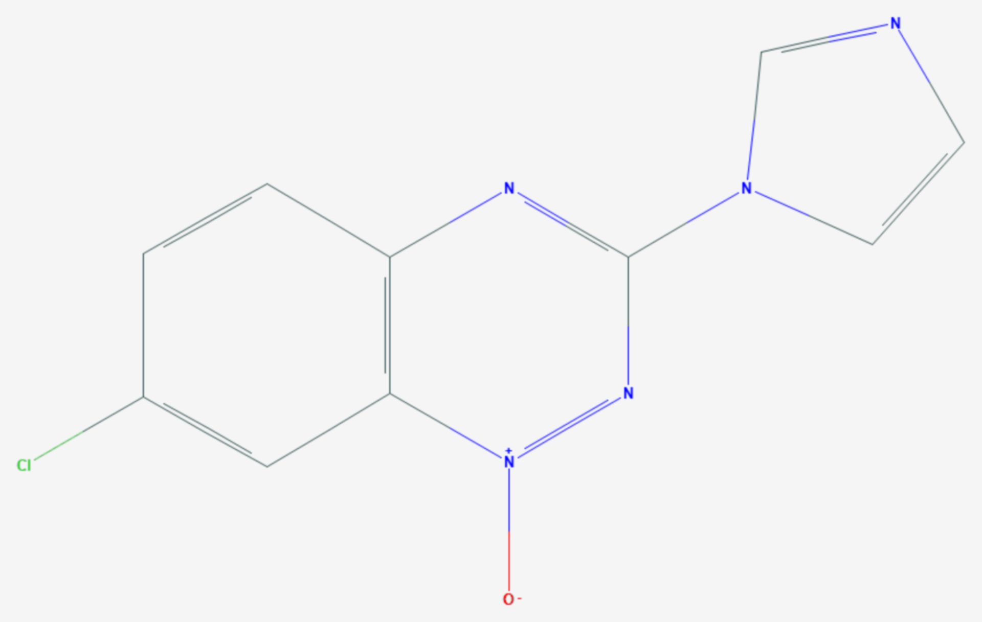 Triazoxid (Strukturformel)