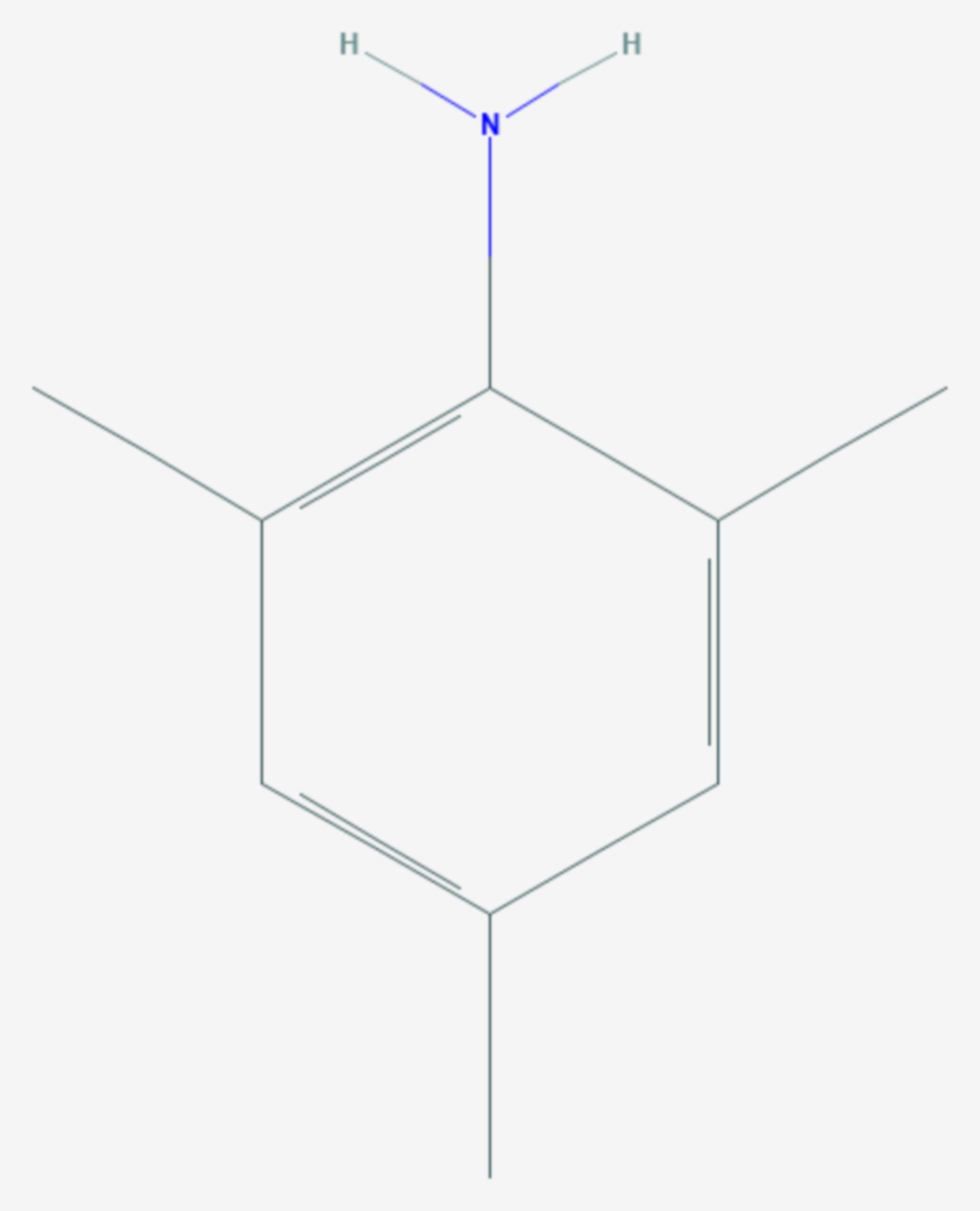 2,4,6-Trimethylanilin (Strukturformel)
