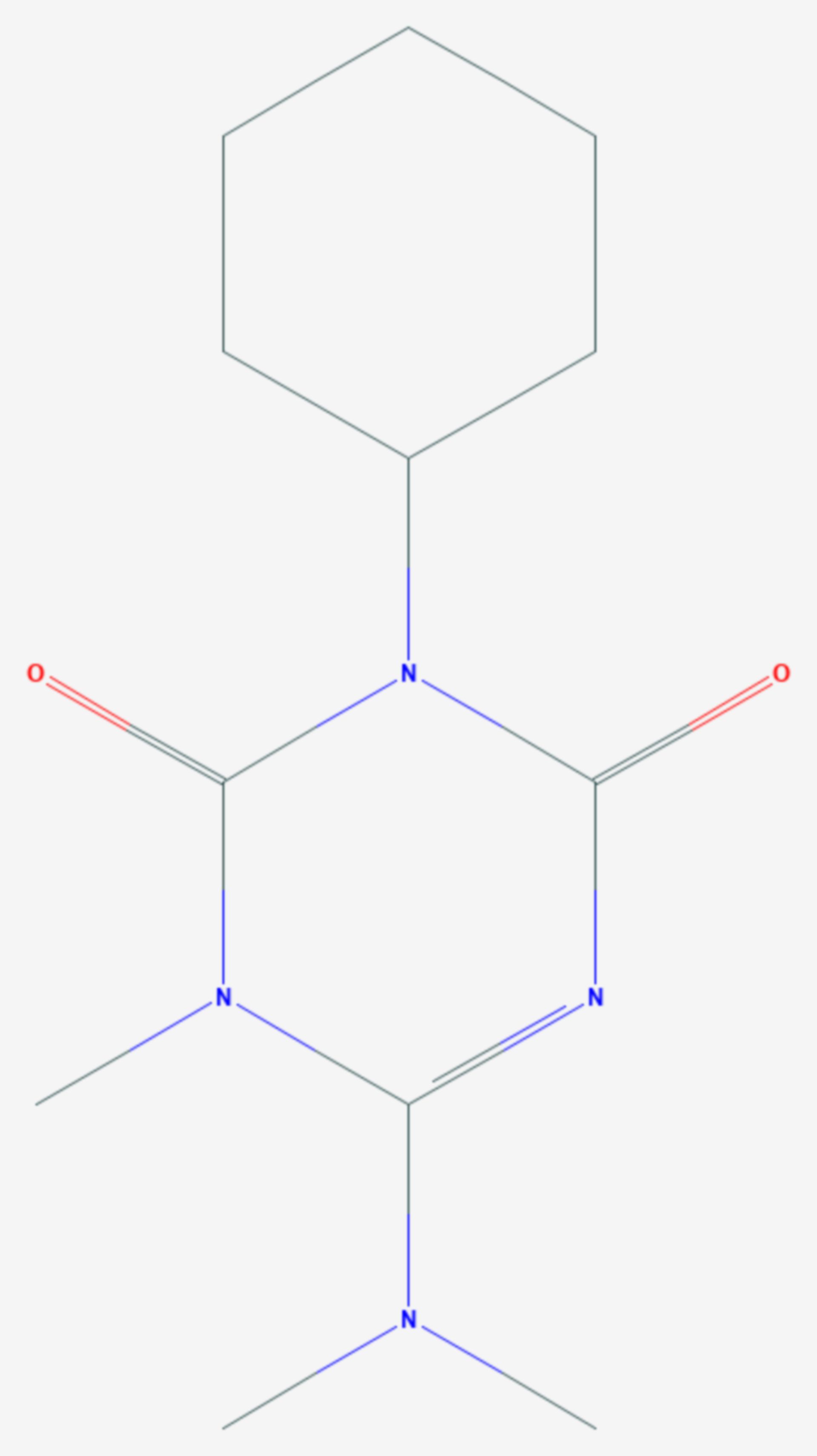 Hexazinon (Strukturformel)