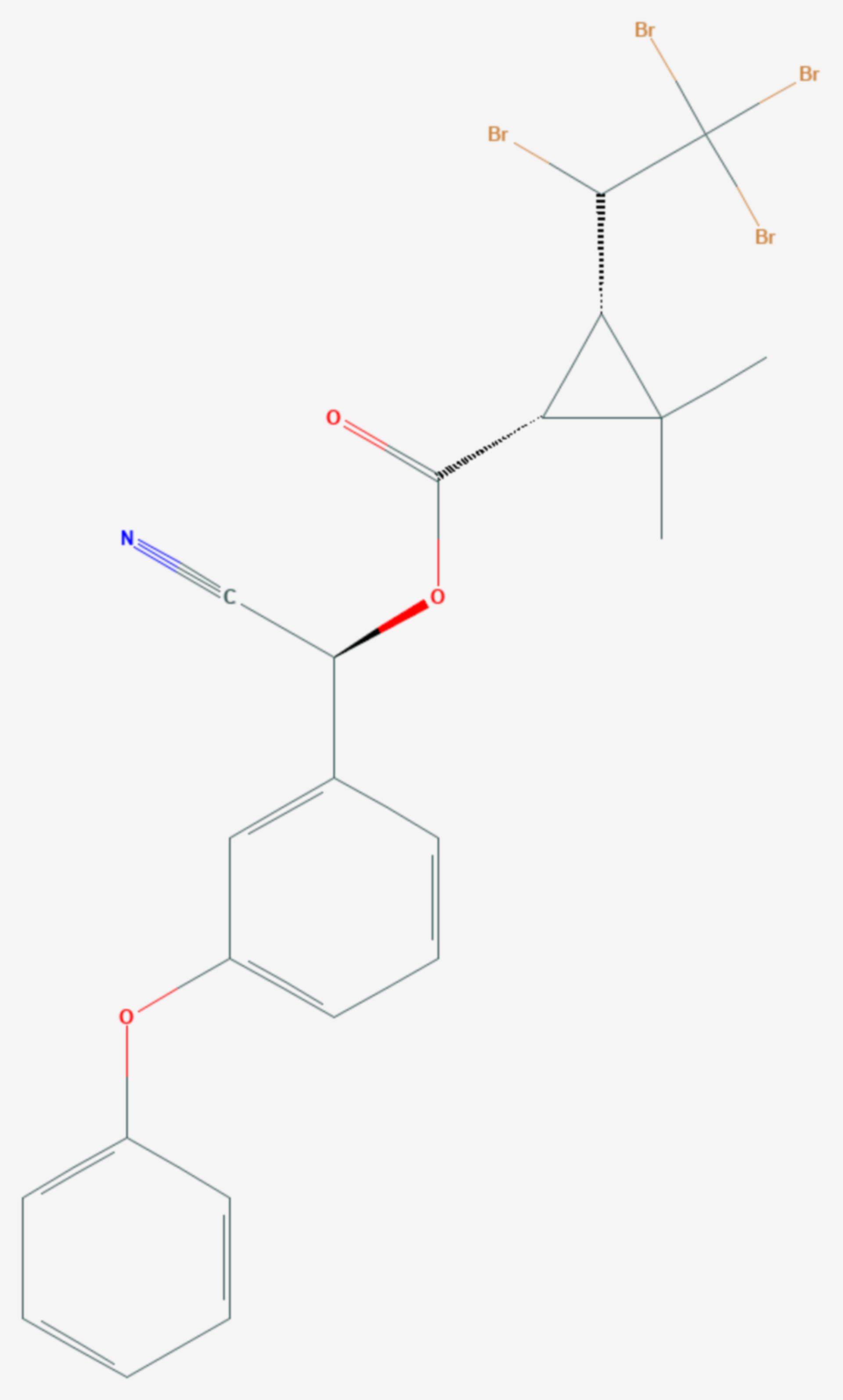 Tralomethrin (Strukturformel)