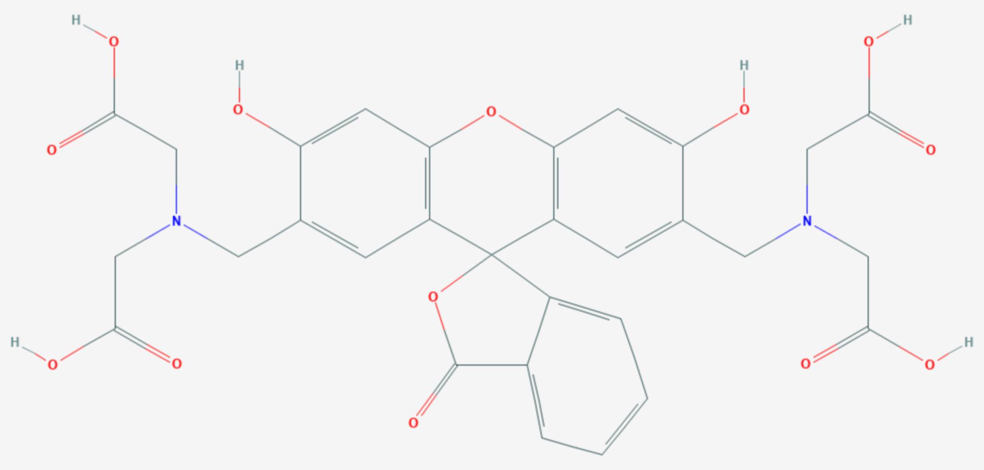 Calcein (Strukturformel)