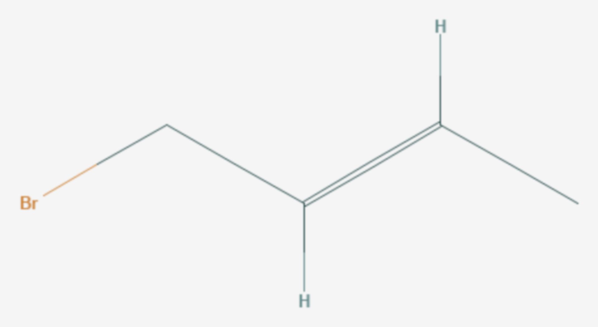 Crotylbromid (Strukturformel)