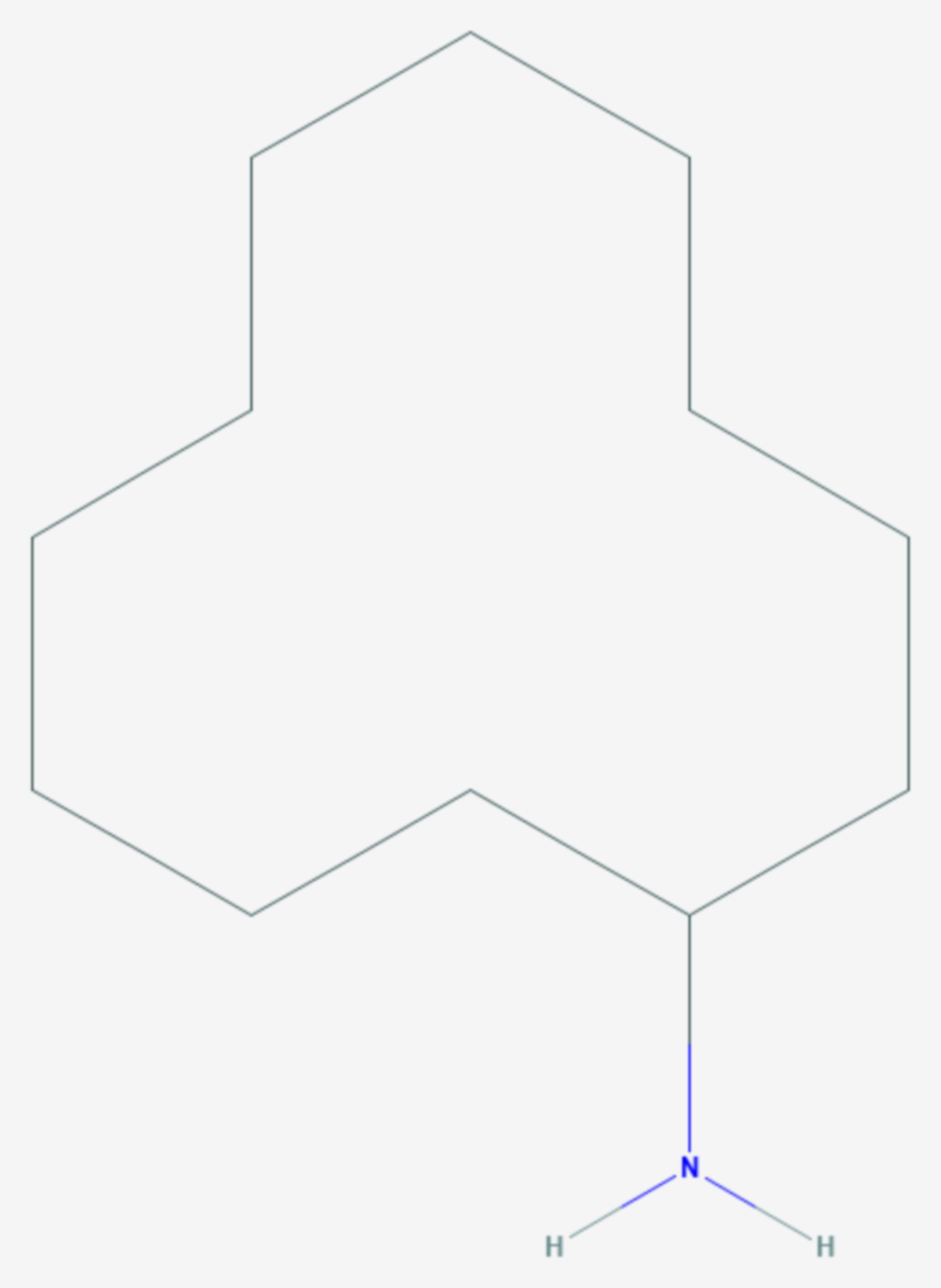 Cyclododecylamin (Strukturformel)