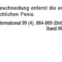 FlexiEssay: Sexuelle Auswirkungen der Zirkumzision - DocCheck Flexikon