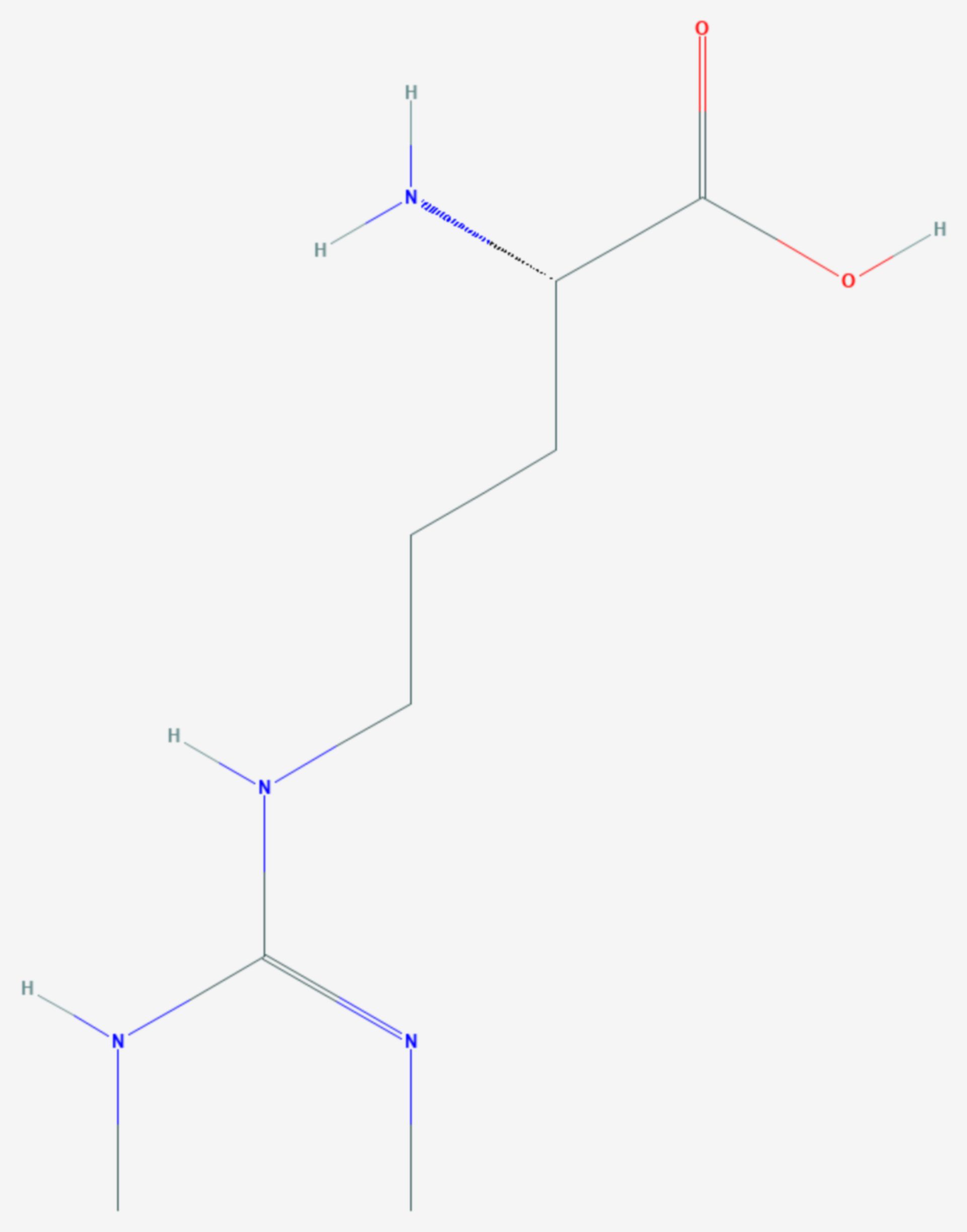 Symmetrisches Dimethylarginin (Strukturformel)