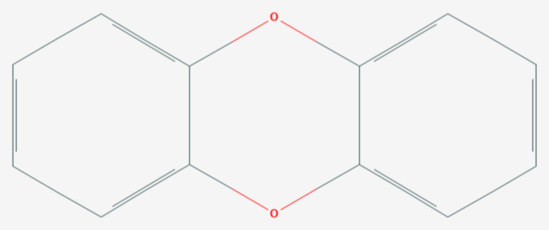Dibenzodioxin (Strukturformel)