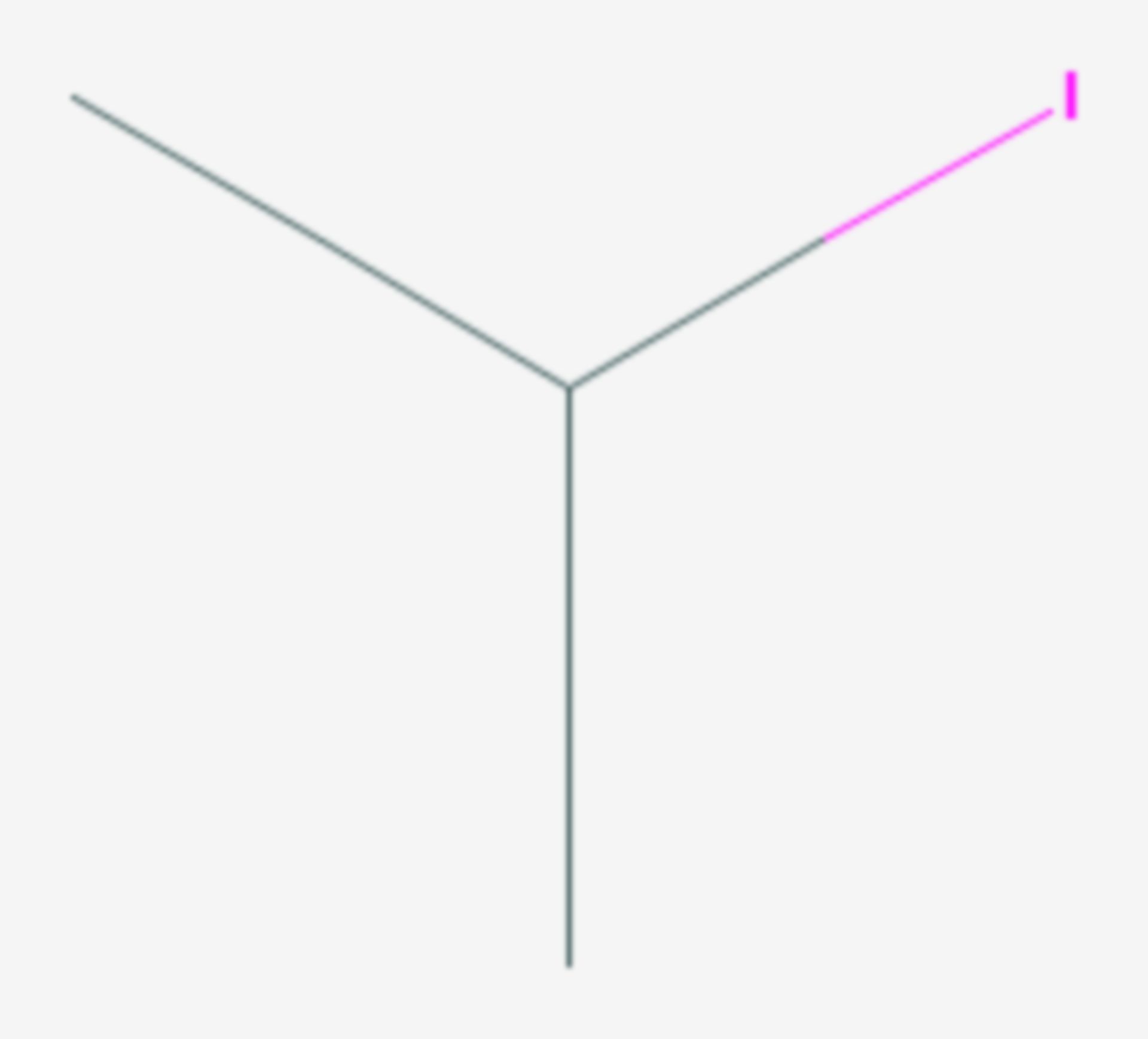 2-Iodpropan (Strukturformel)