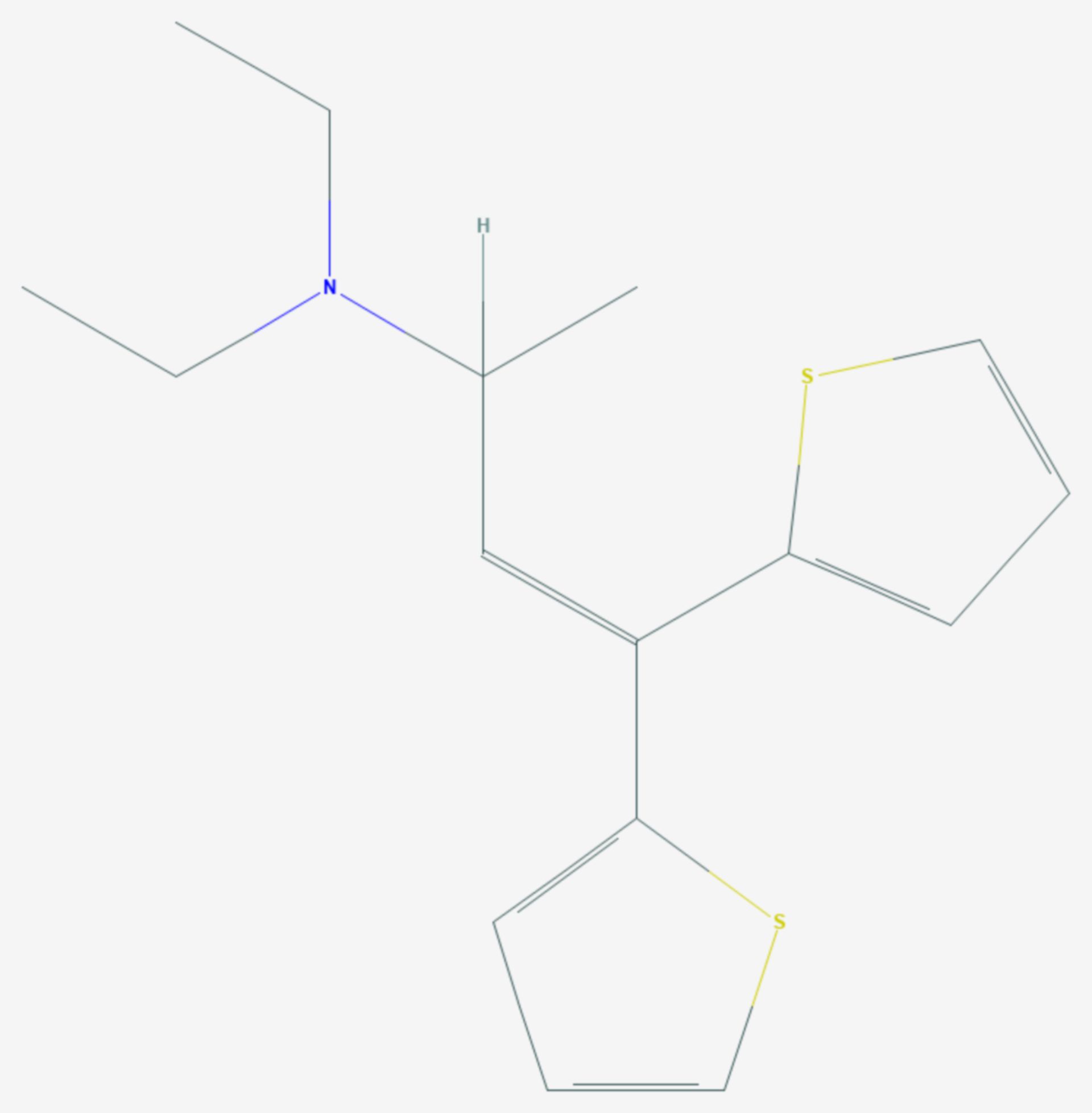 Diethylthiambuten (Strukturformel)