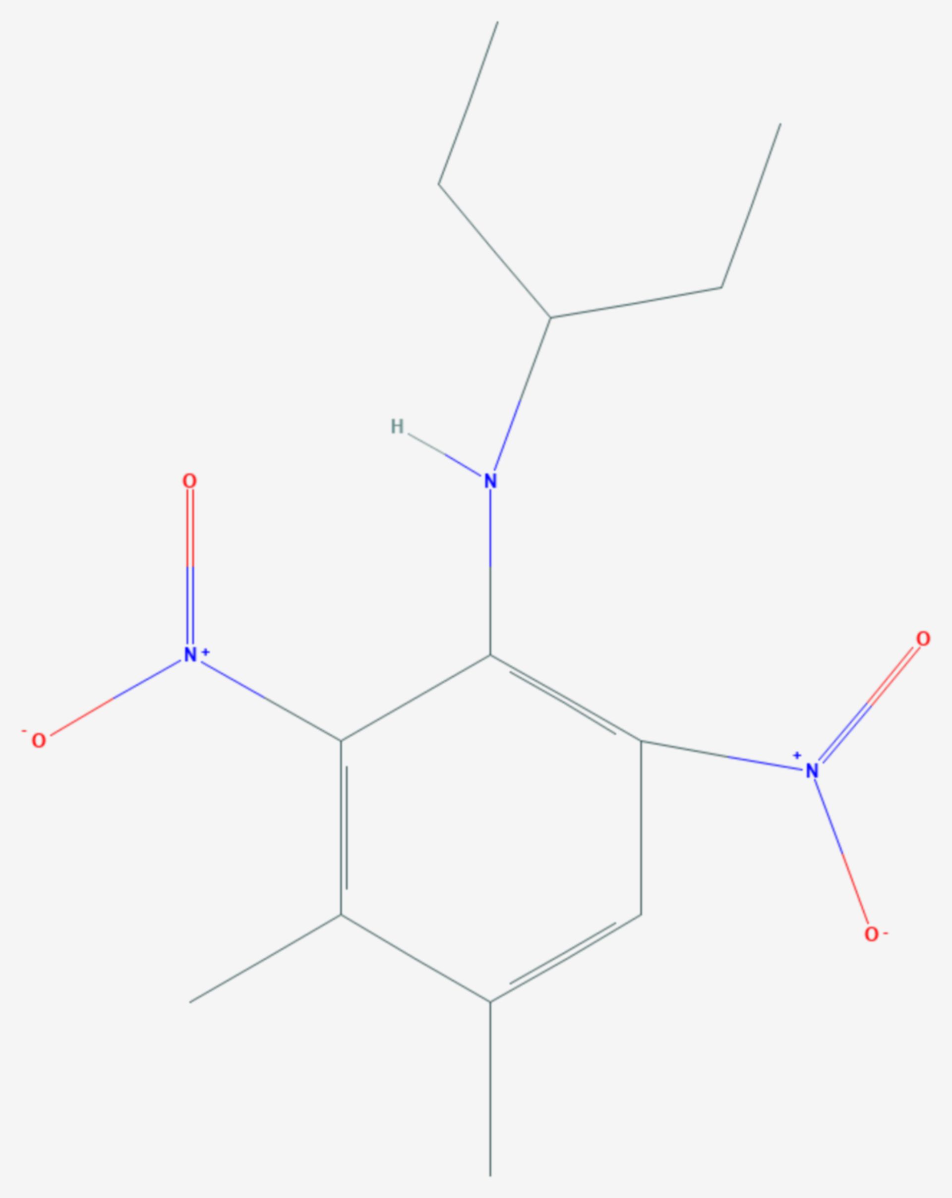 Pendimethalin (Strukturformel)
