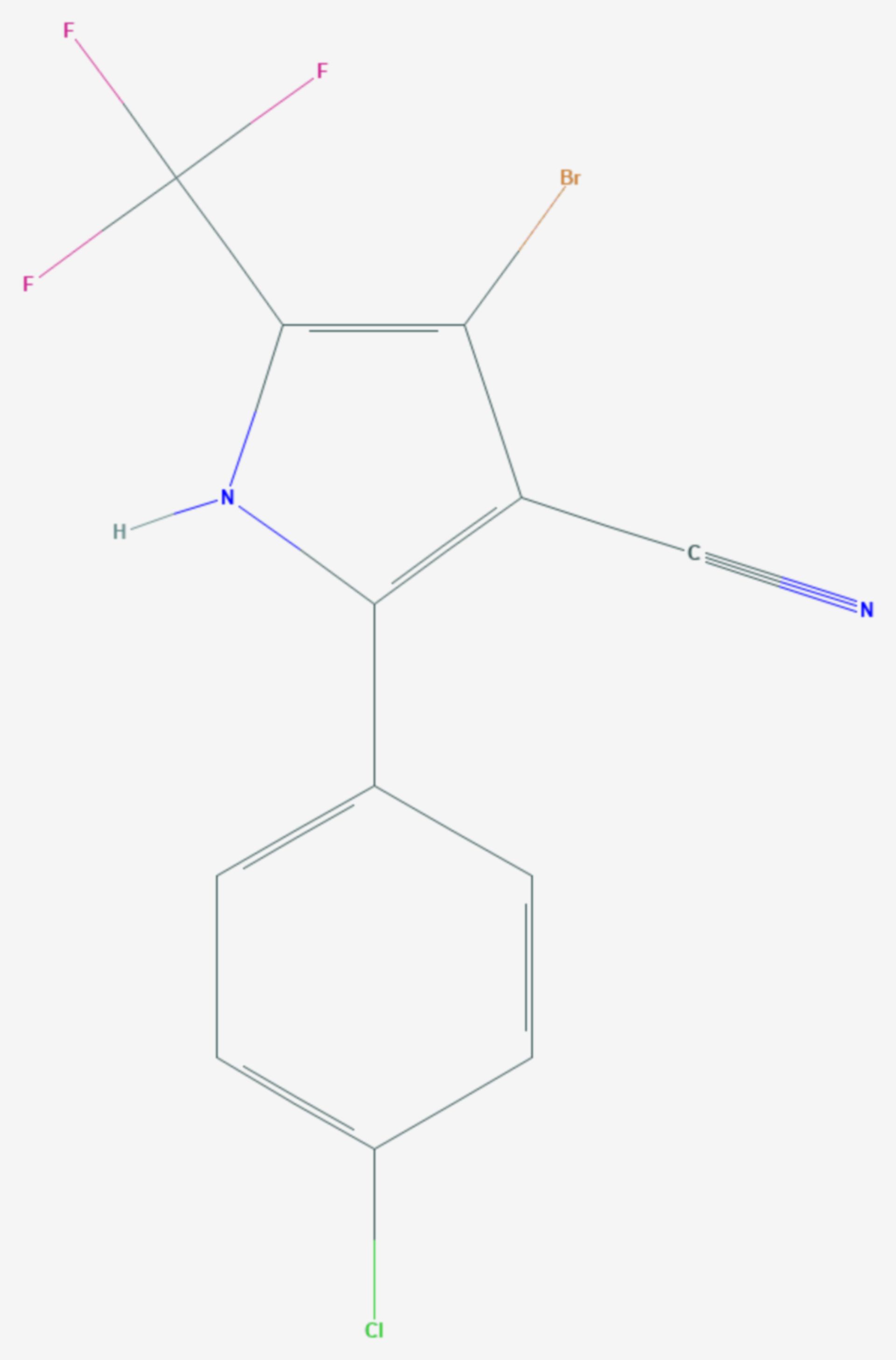 Tralopyril (Strukturformel)